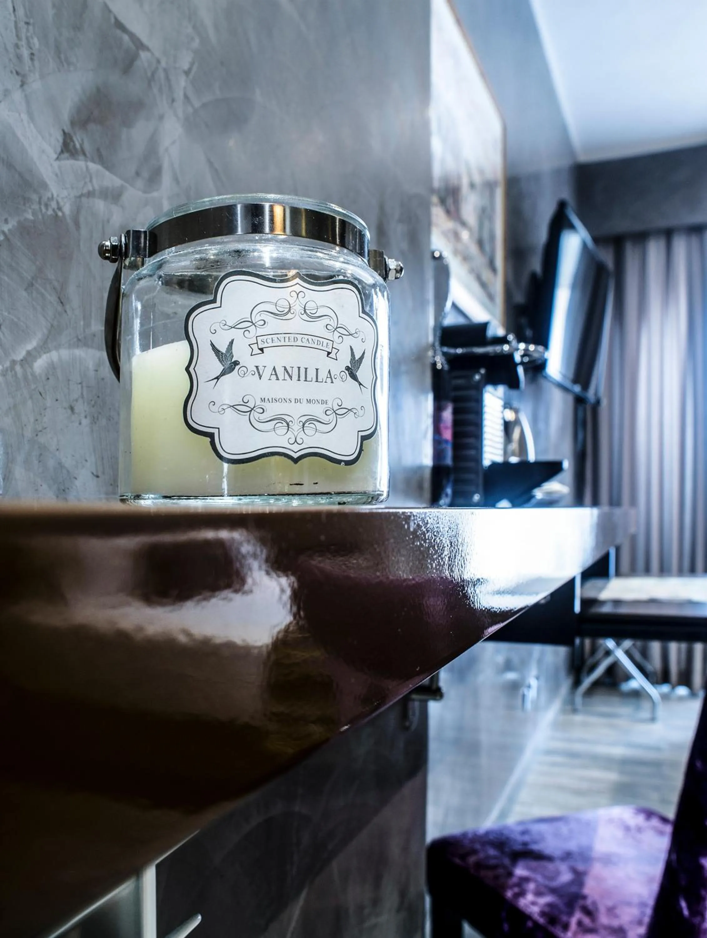 Decorative detail, Bed in Vaticano Julia Guest House