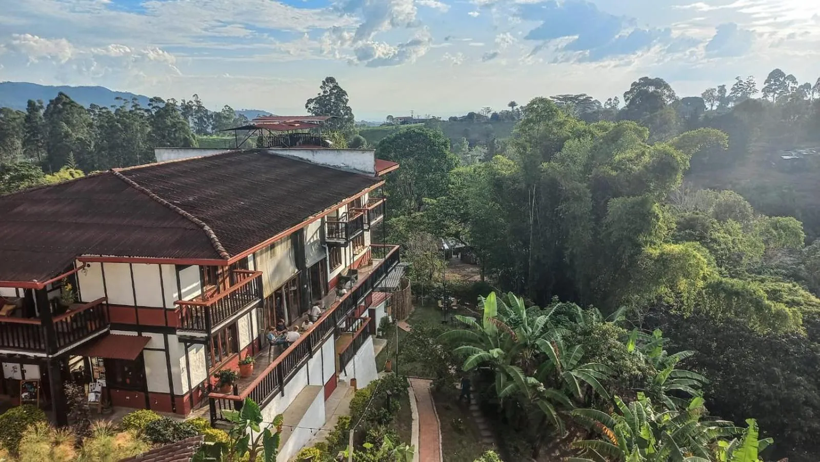 Property building in Coffee Tree Boutique Hostel