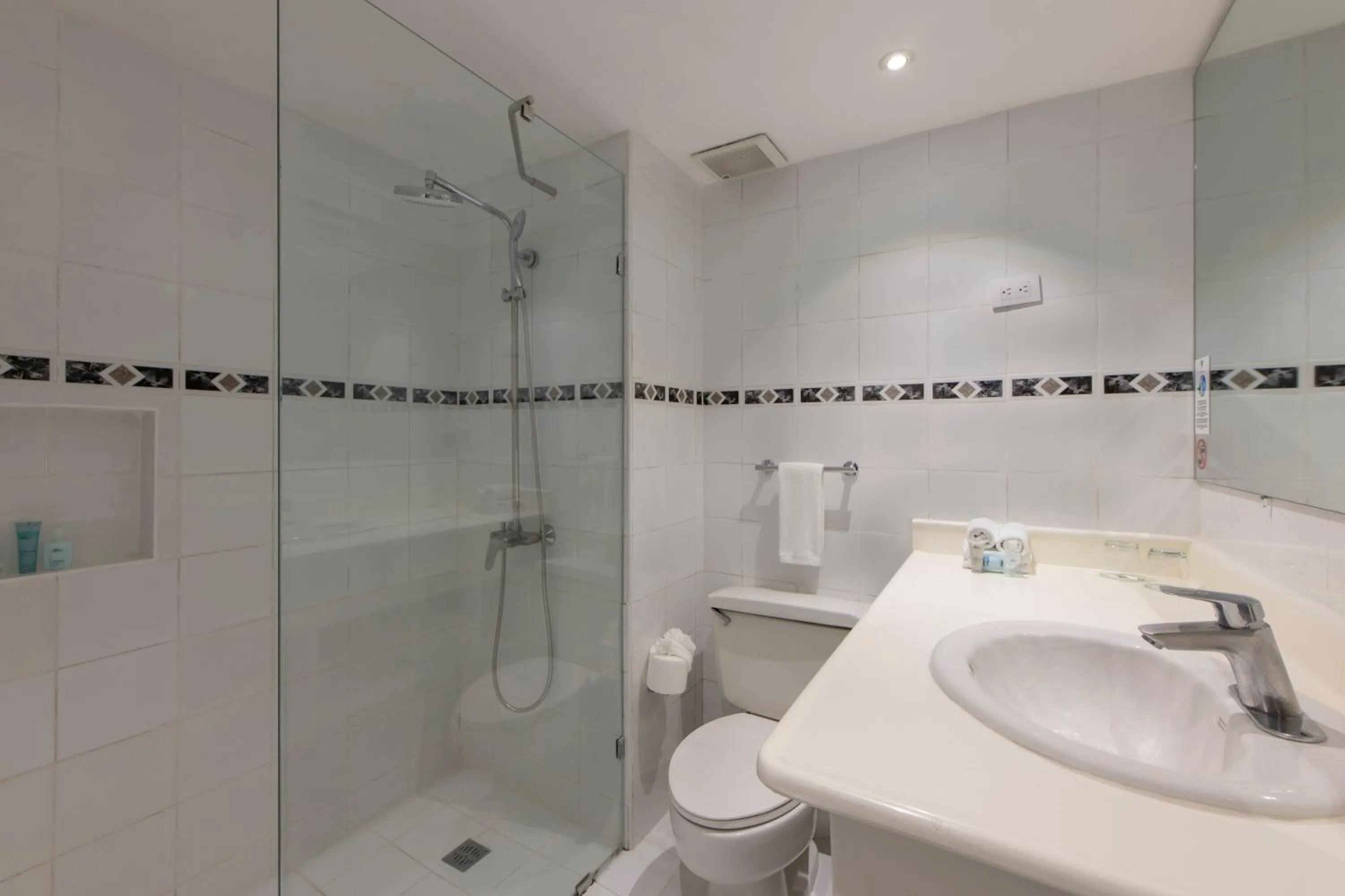 Shower in Viva Heavens by Wyndham, A Trademark All Inclusive