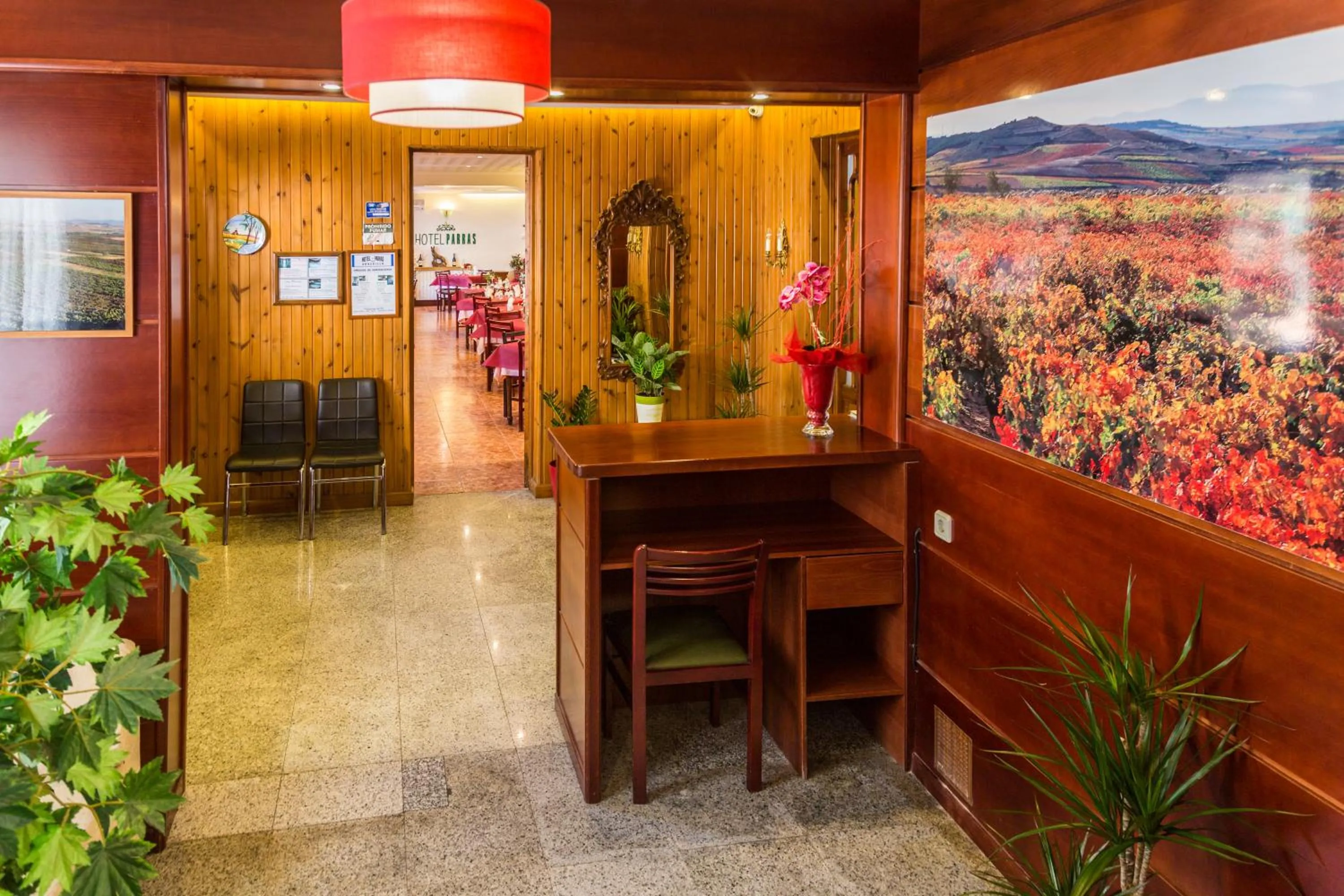 Lobby or reception in Hotel Parras Arnedillo