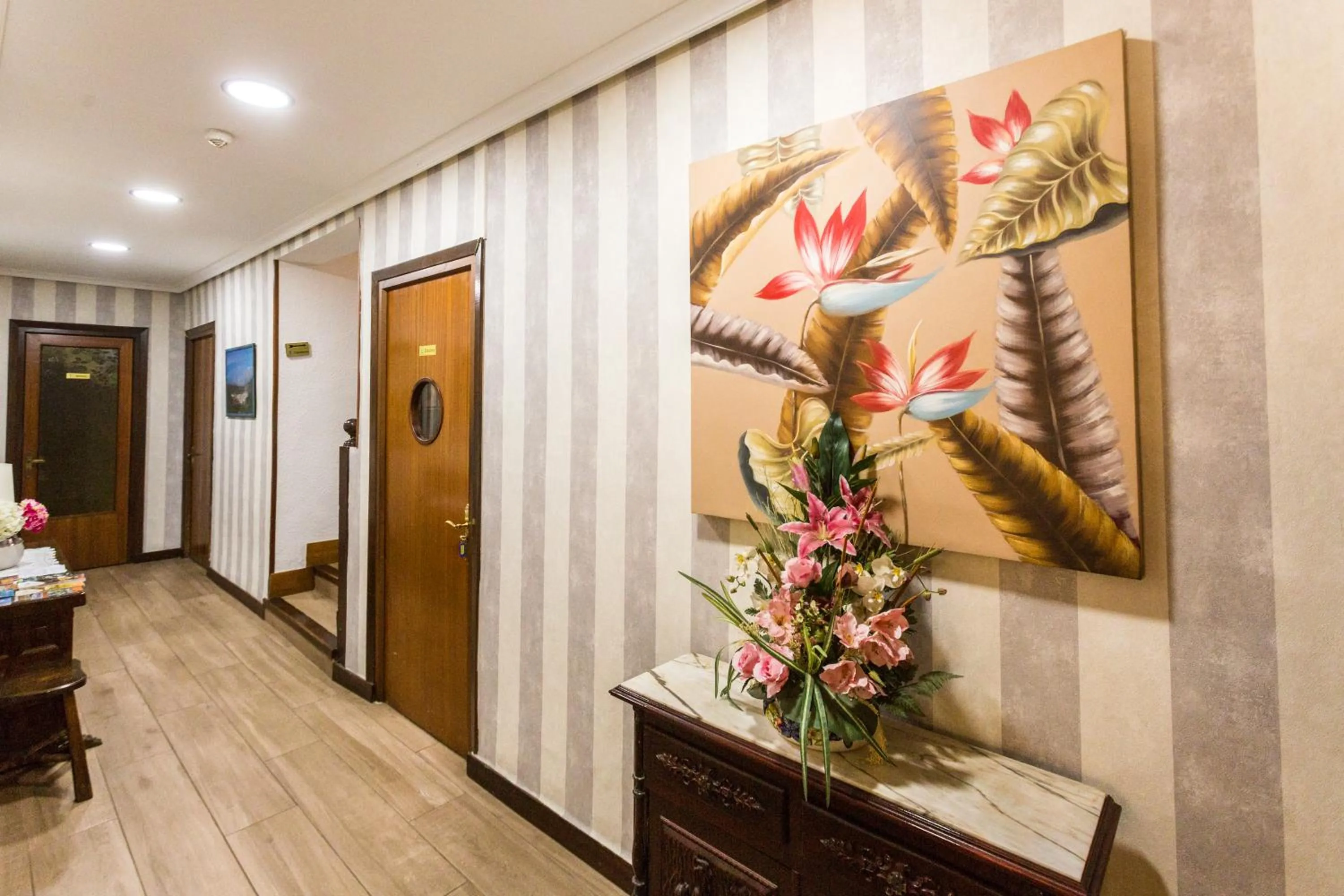 Lobby or reception in Hotel Parras Arnedillo