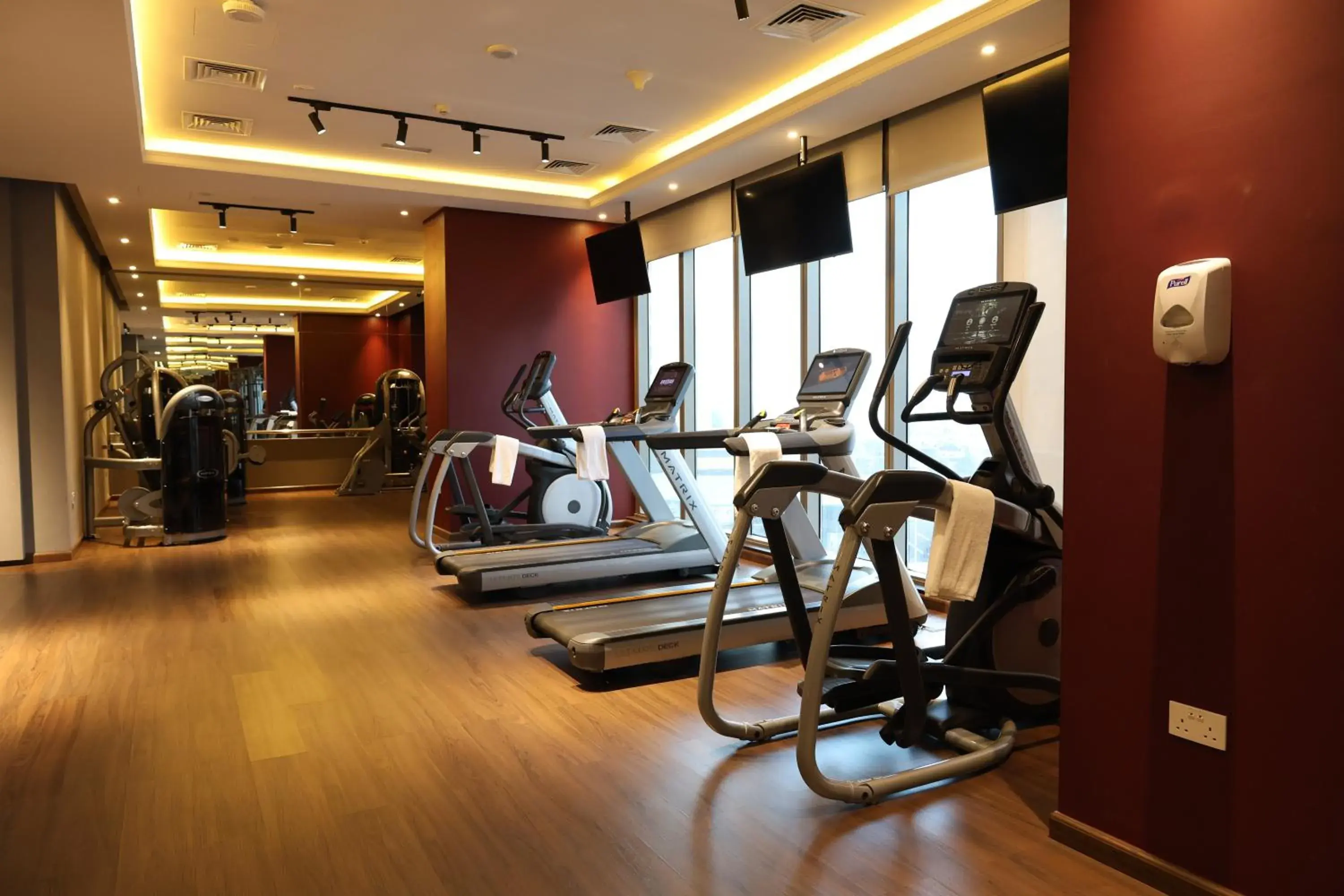 Fitness centre/facilities in Westpac Hotel & Suites - Westbay Doha Fitness centre/facilities in Westpac Hotel & Suites - Westbay Doha