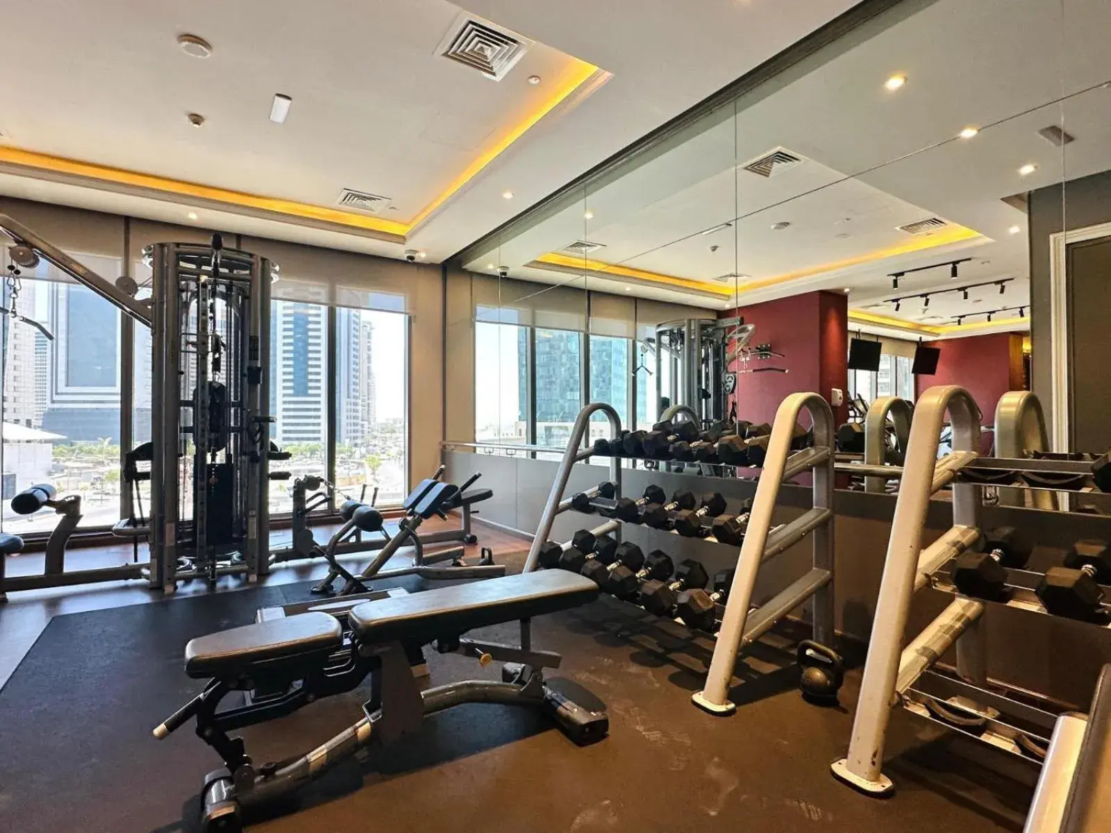 Fitness centre/facilities in Westpac Hotel & Suites - Westbay Doha Fitness centre/facilities in Westpac Hotel & Suites - Westbay Doha