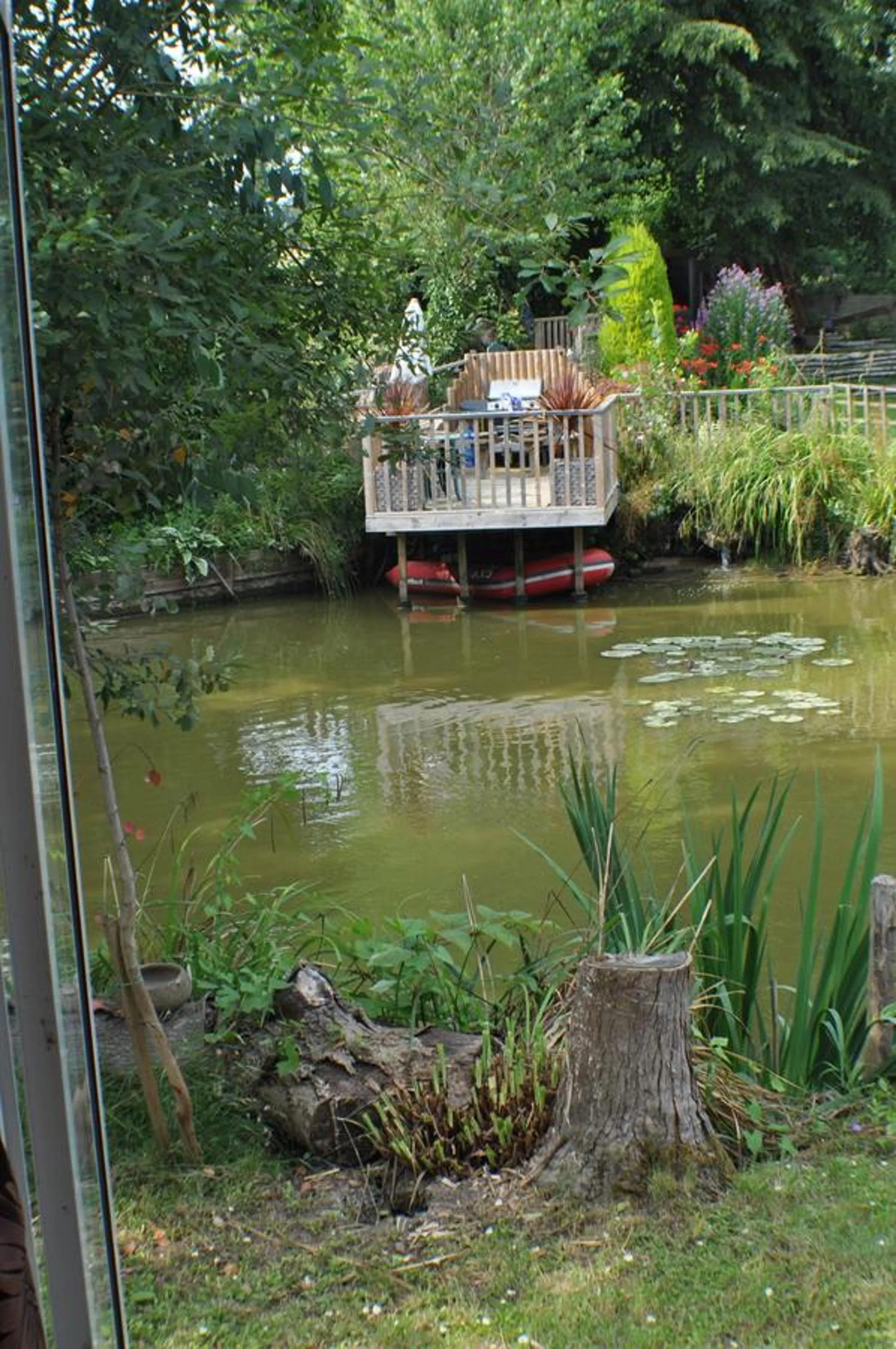 Garden view in Woodies