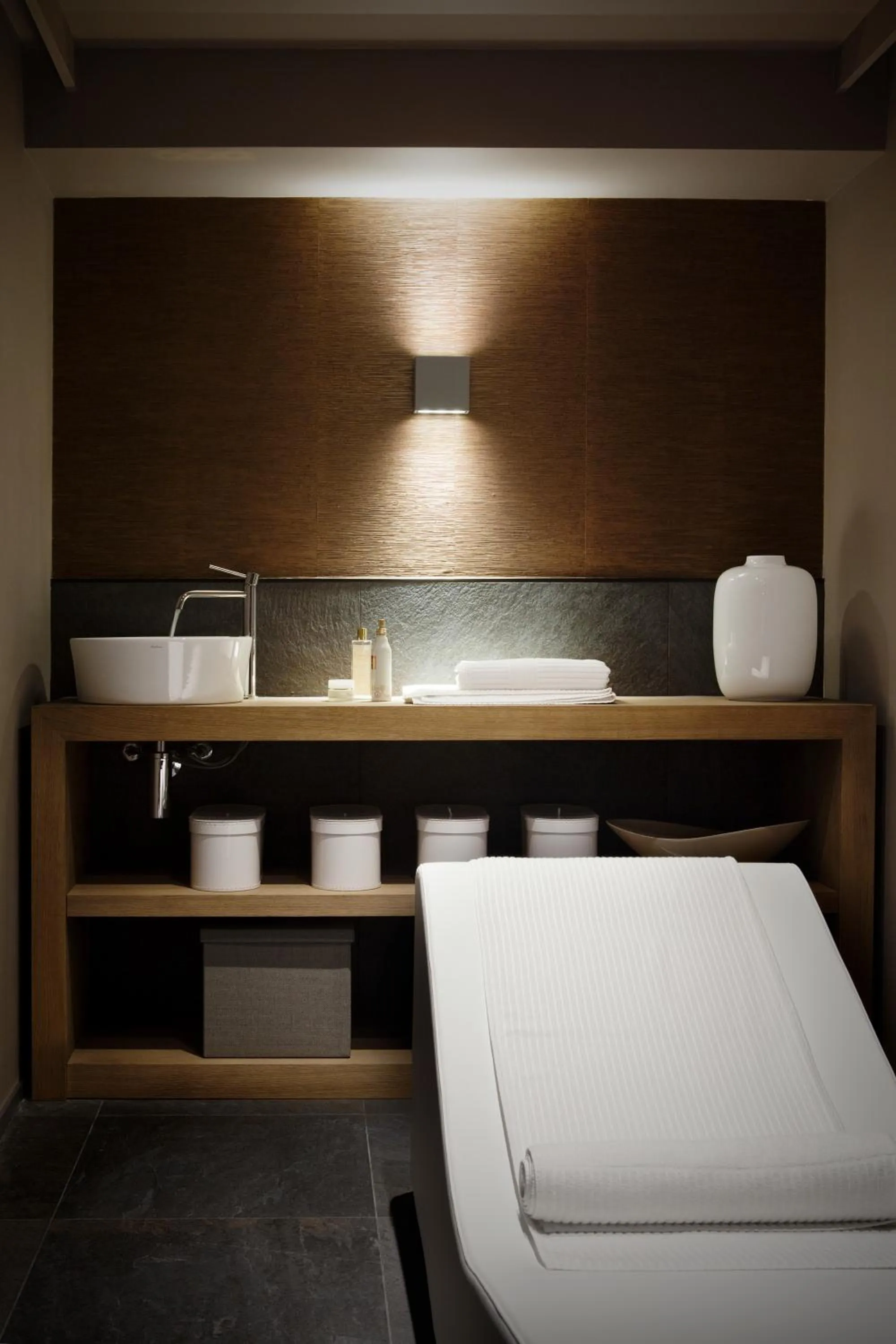 Bathroom, Bed in Arborina Relais