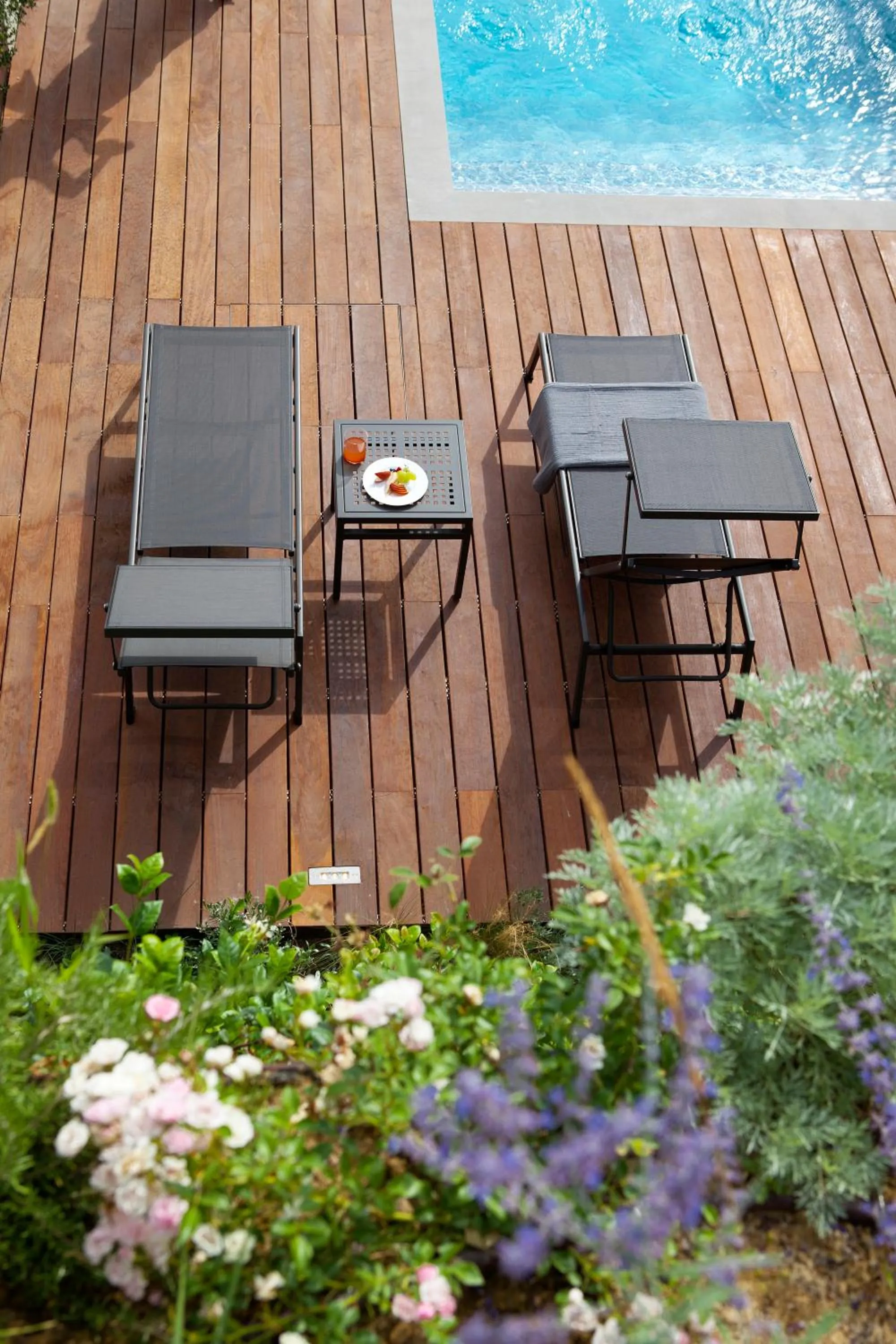 Swimming pool in Arborina Relais