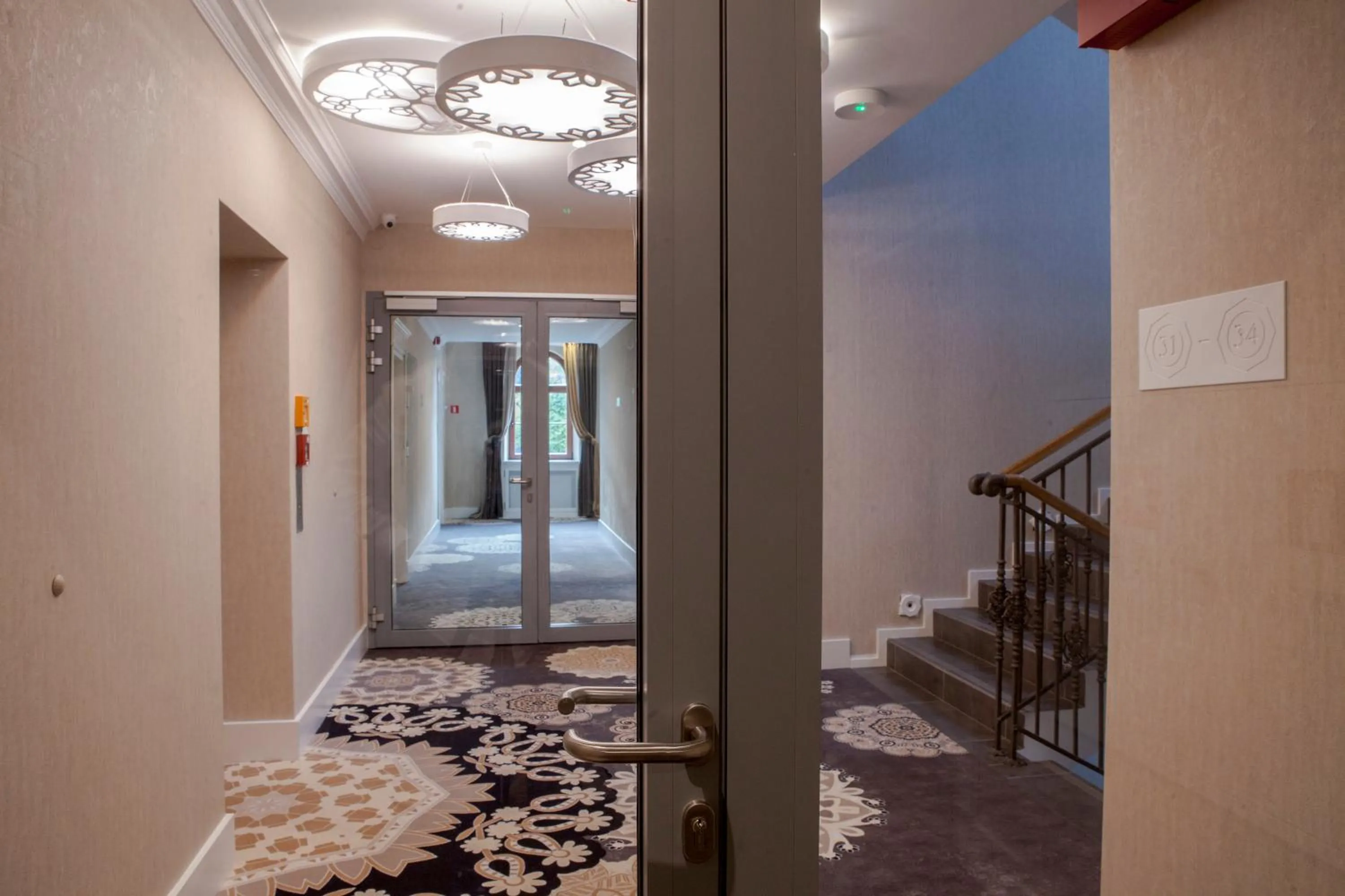 Lobby or reception in Hotel Alhambra