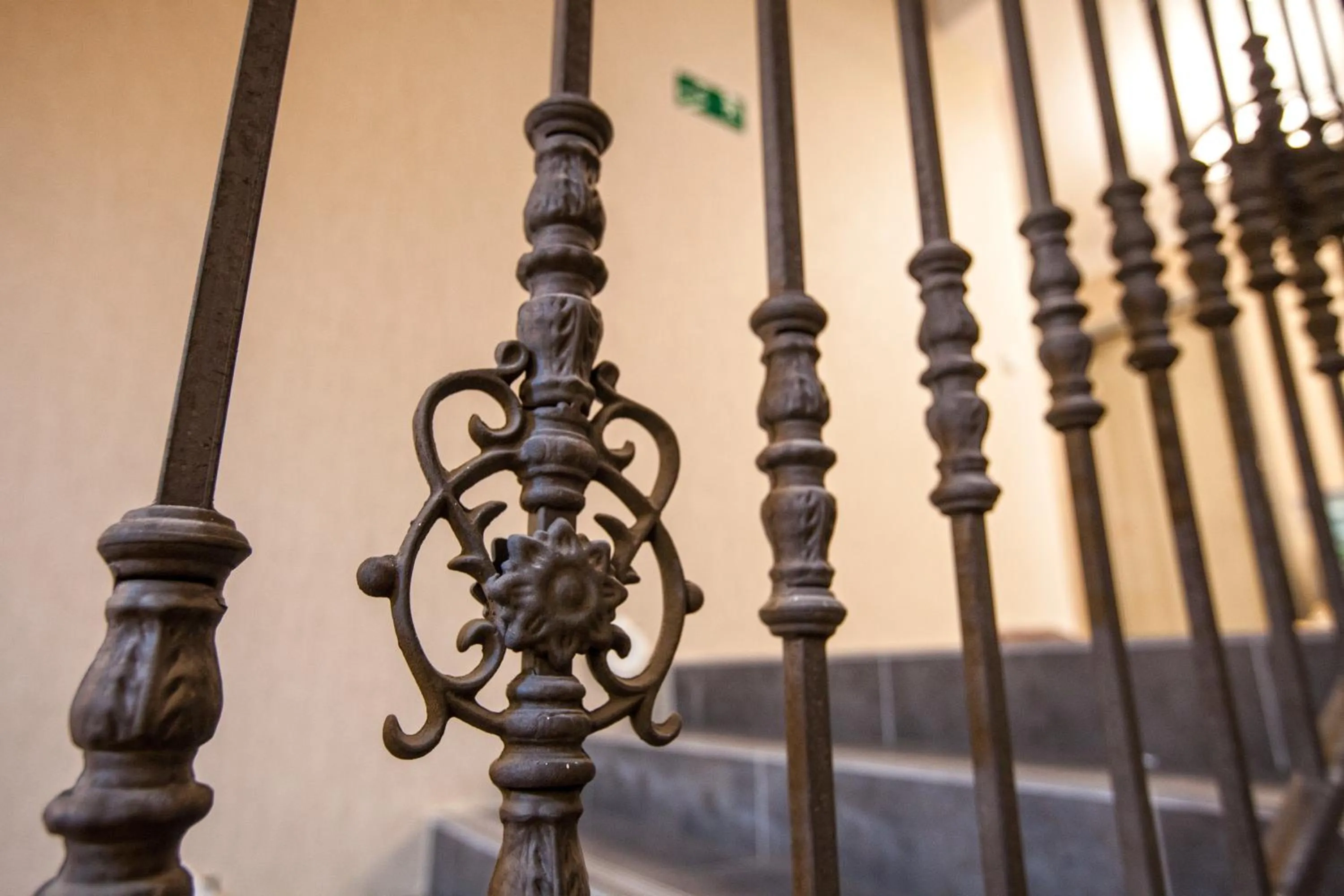 Decorative detail in Hotel Alhambra