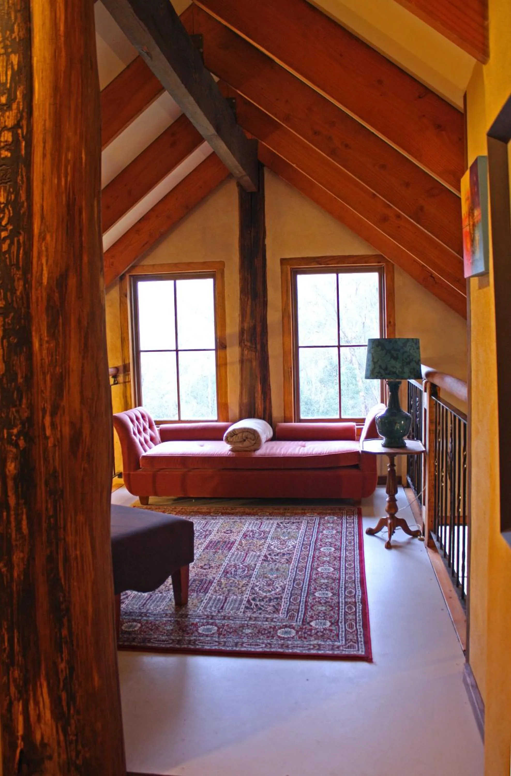 Seating area, Bed in La Boheme Secluded Luxury Spa Villa