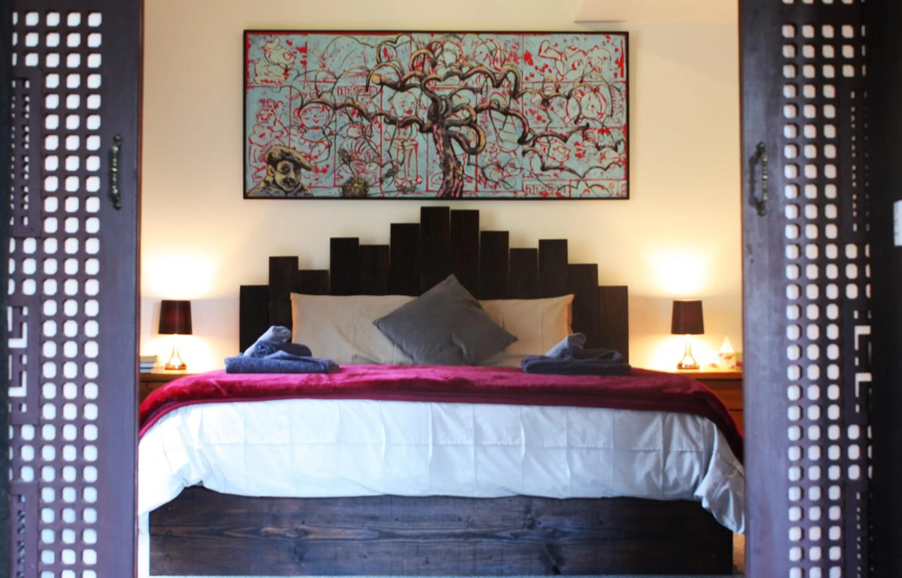 Bedroom, Bed in La Boheme Secluded Luxury Spa Villa