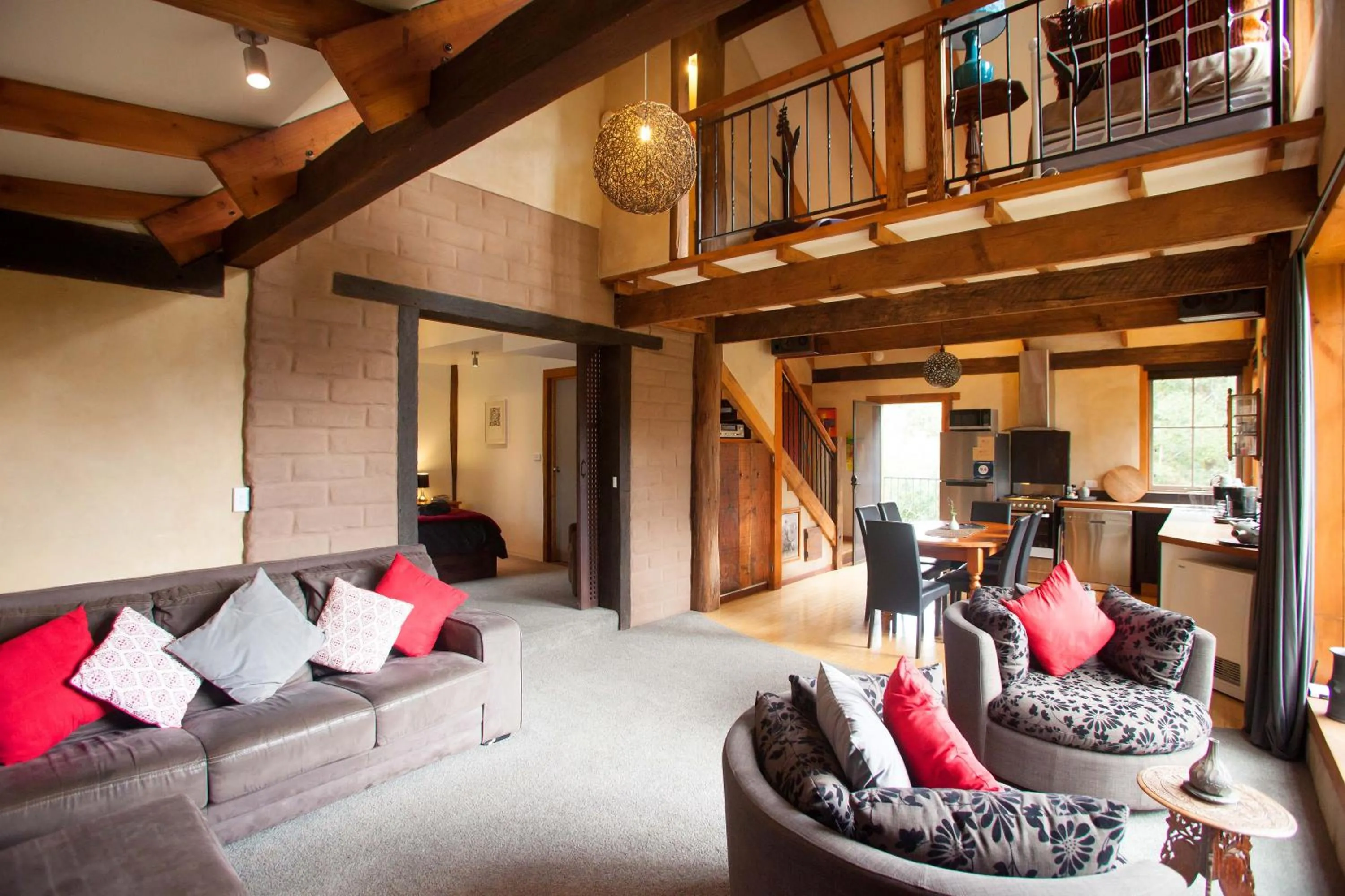 Living room in La Boheme Secluded Luxury Spa Villa