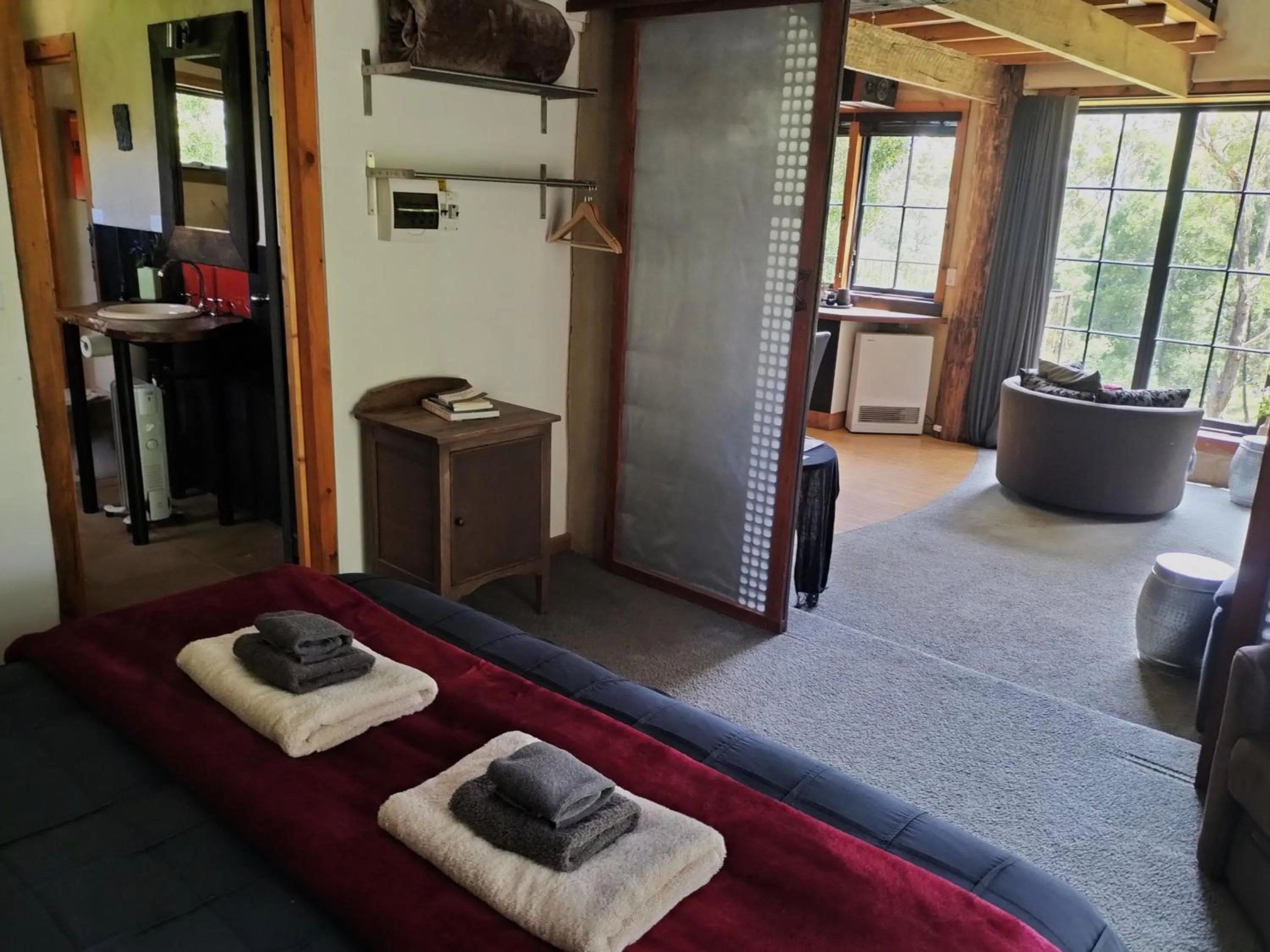 Bed in La Boheme Secluded Luxury Spa Villa