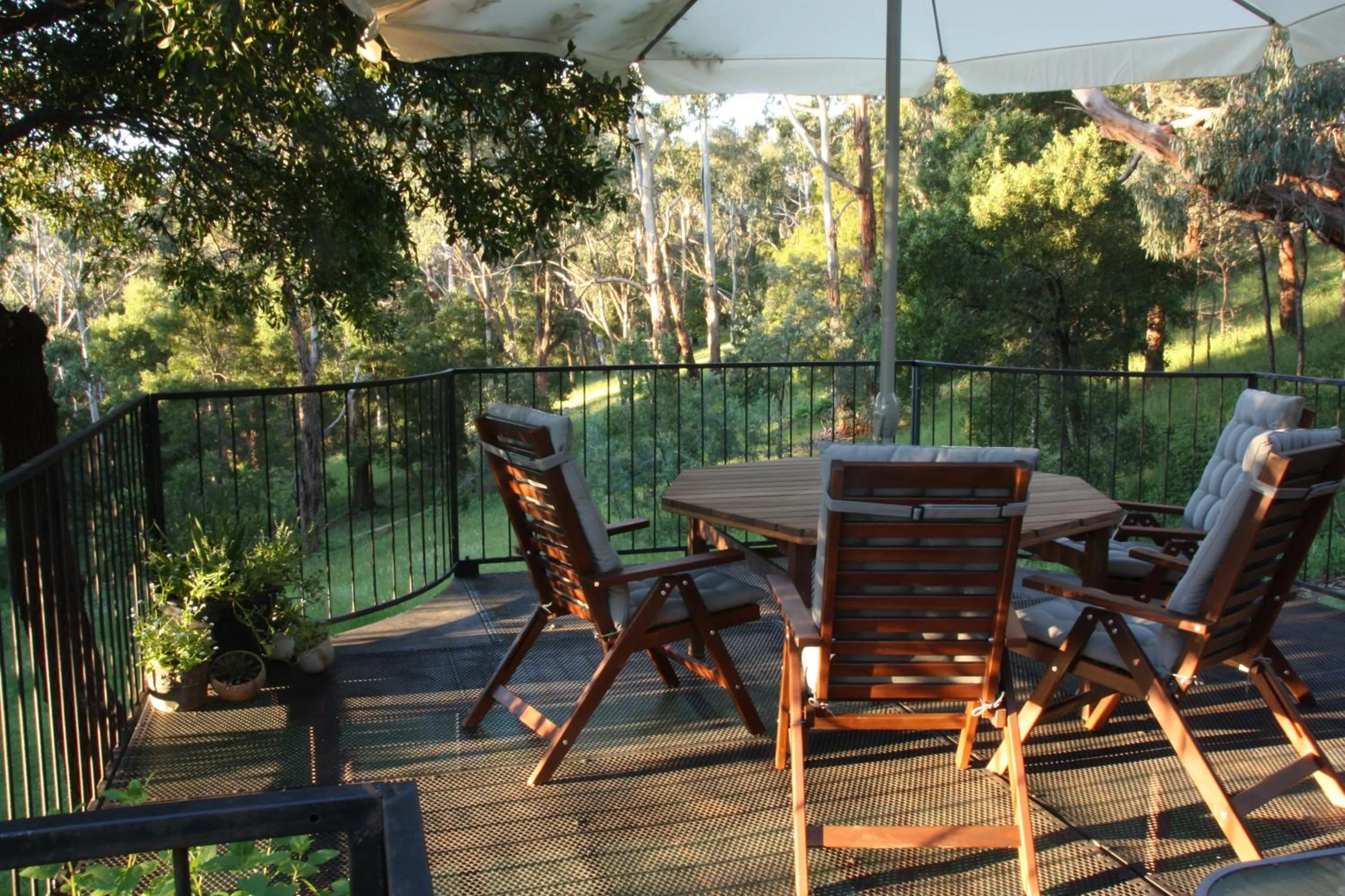 Patio in La Boheme Secluded Luxury Spa Villa
