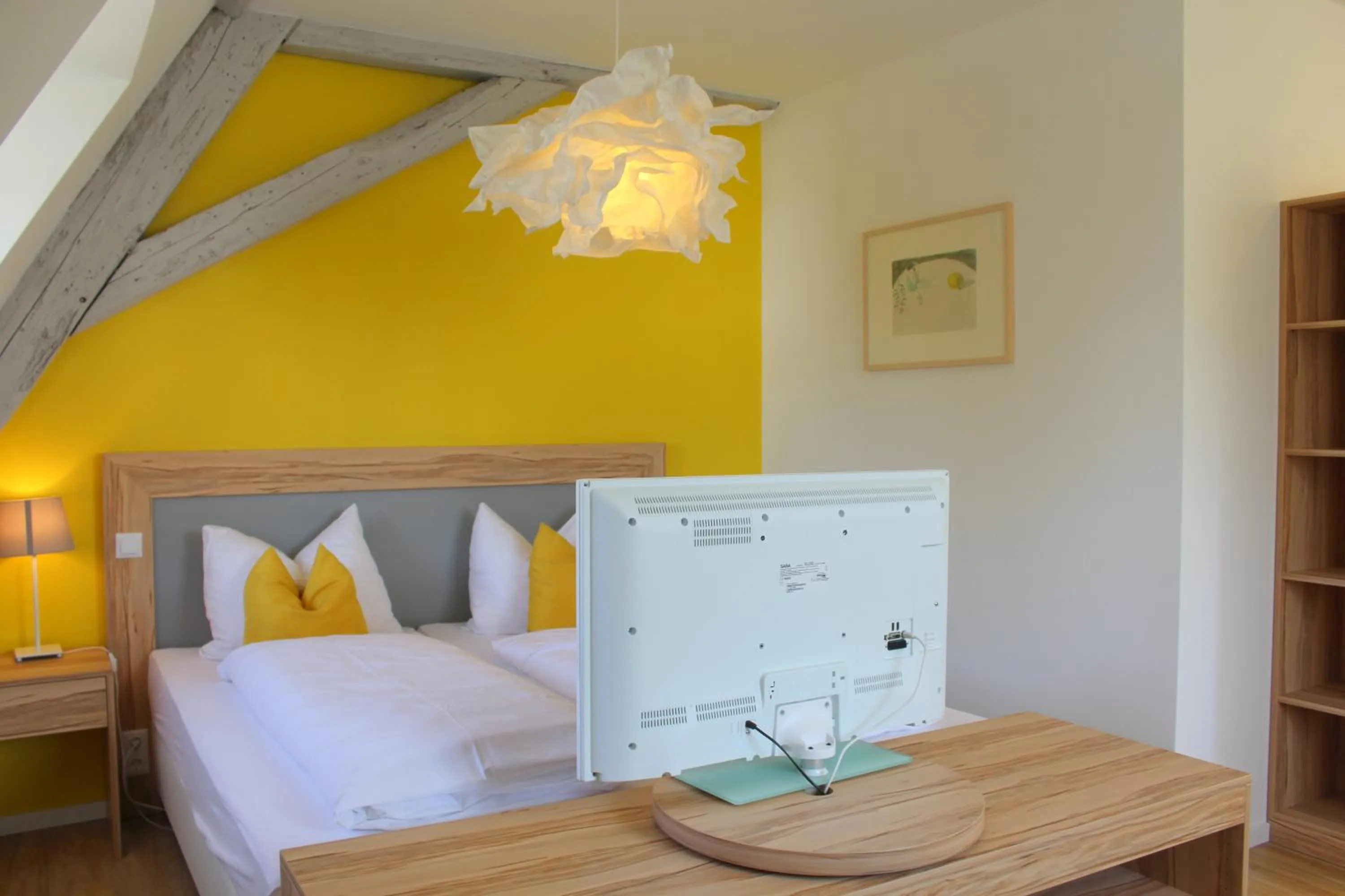 Bedroom, Bed in Gasthaus Schiff