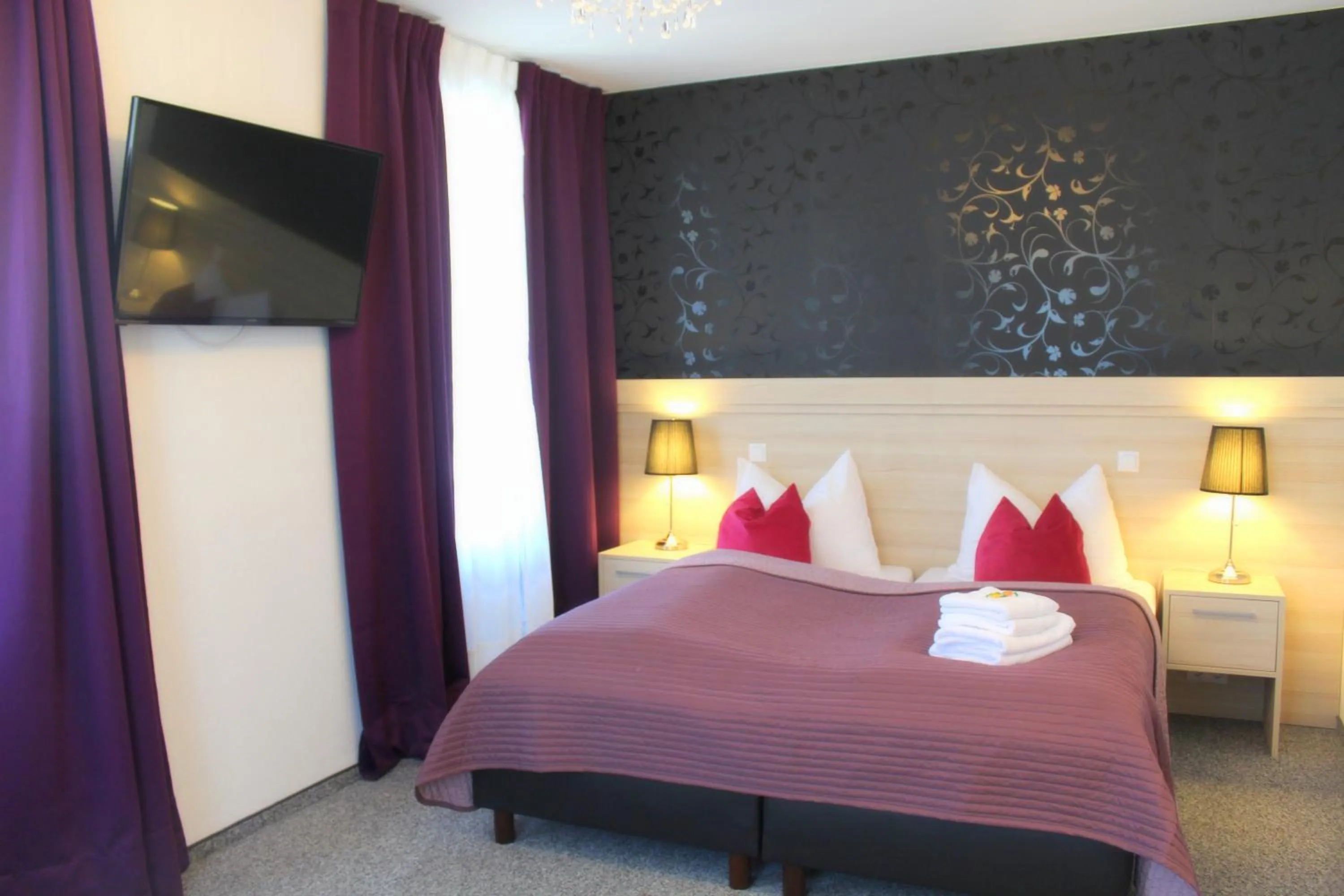 Bedroom, Bed in Gasthaus Schiff