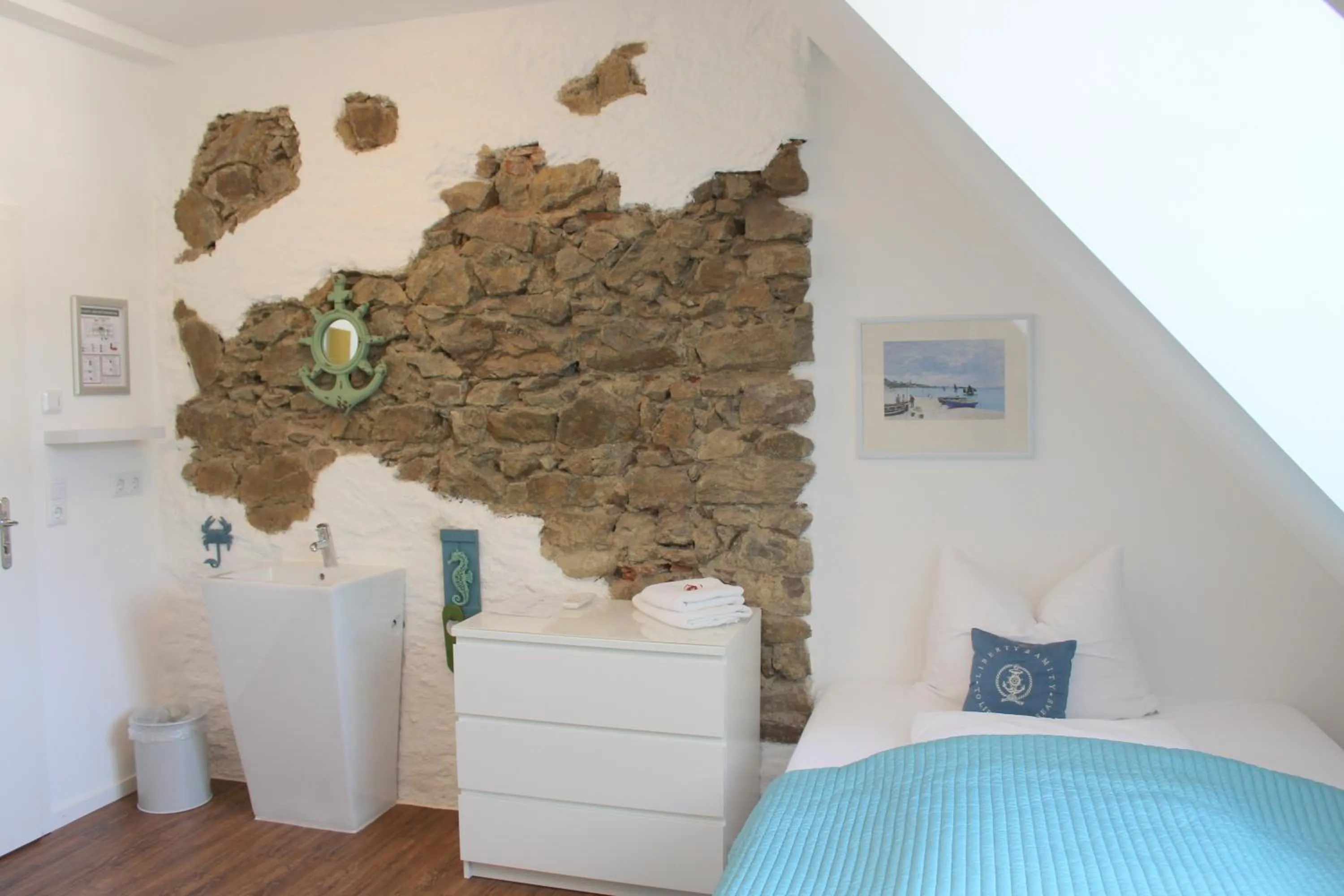 Bedroom, Bed in Gasthaus Schiff