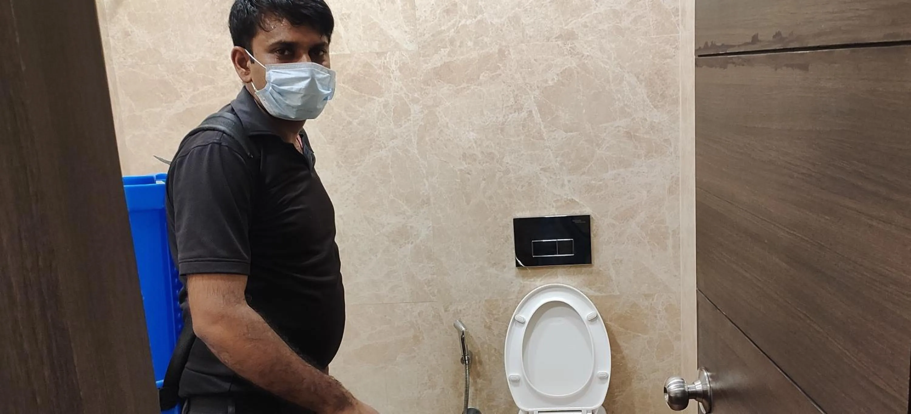 Toilet in Hotel Shyampuriya Palace
