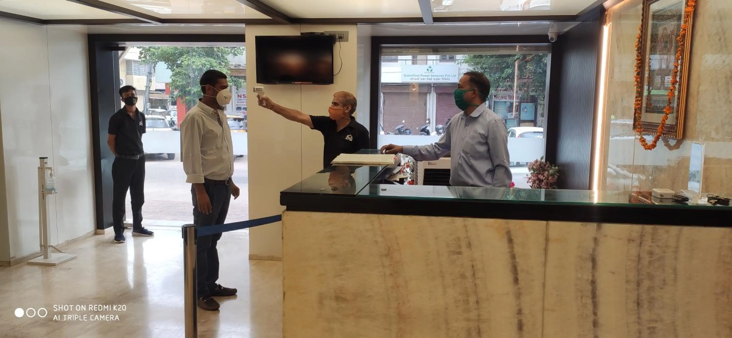 Lobby or reception in Hotel Shyampuriya Palace