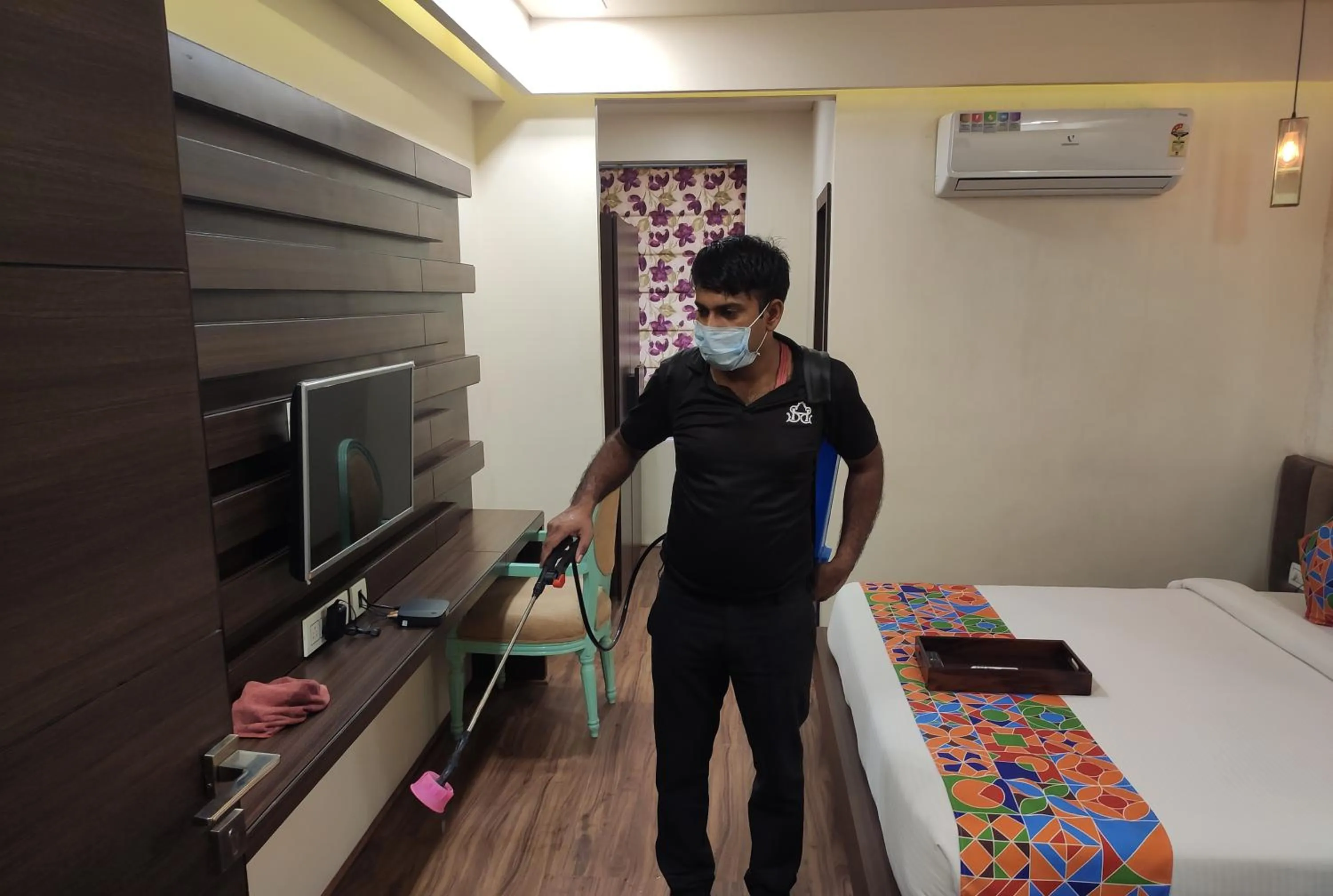 View (from property/room), Staff in Hotel Shyampuriya Palace