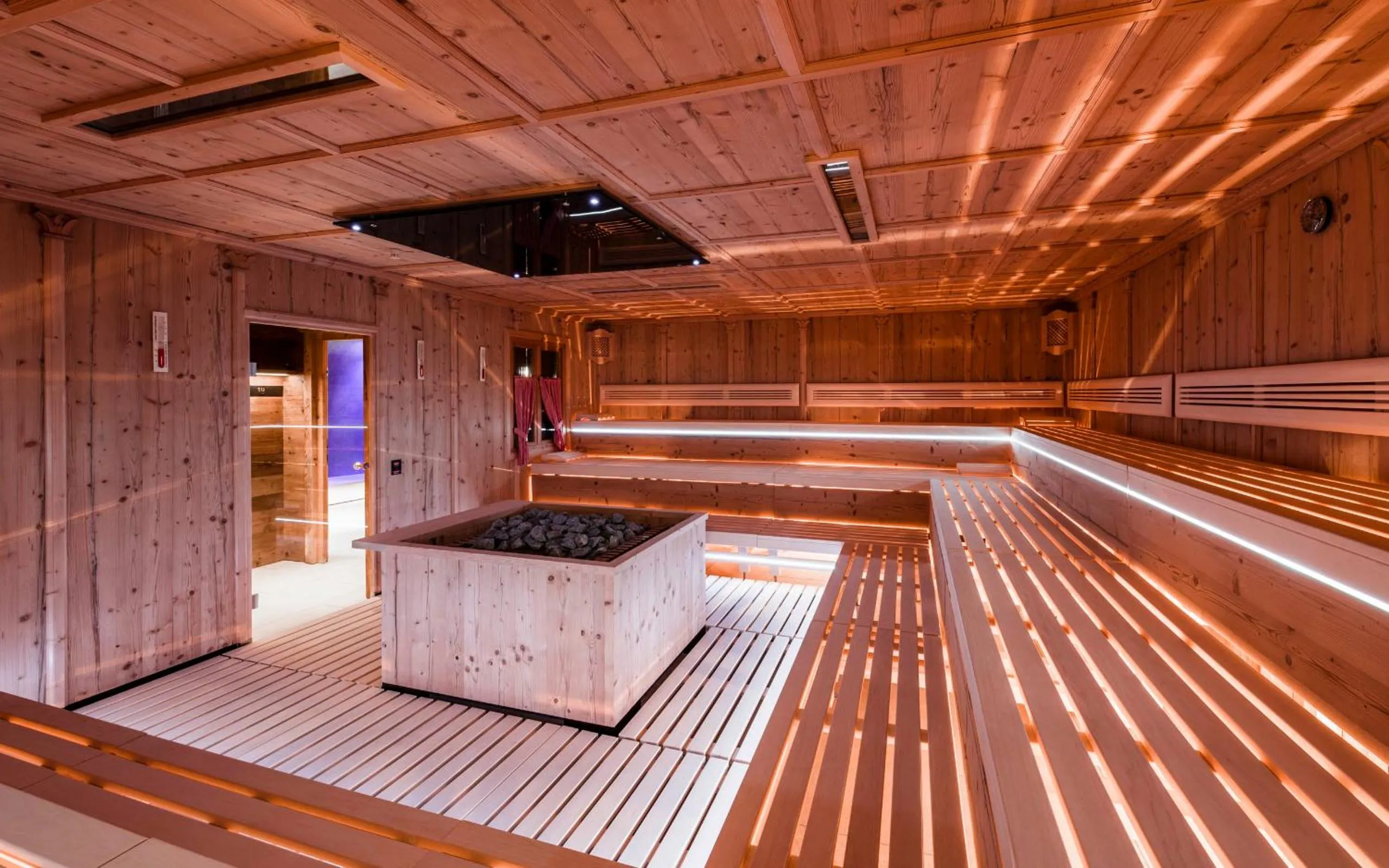 Sauna in Mirabell Dolomites Hotel - Luxury Ayurveda & Spa