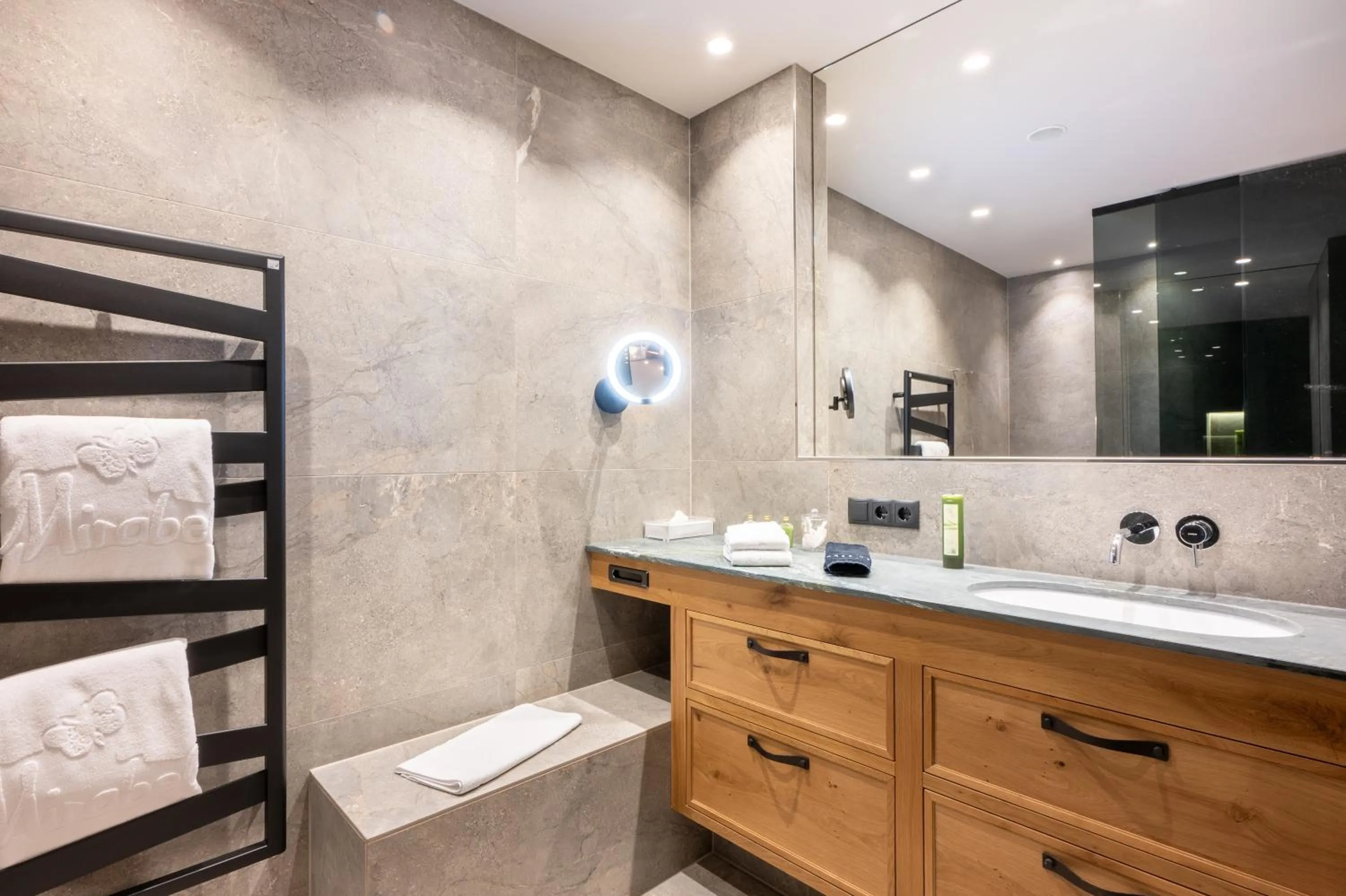 Bathroom in Mirabell Dolomites Hotel - Luxury Ayurveda & Spa