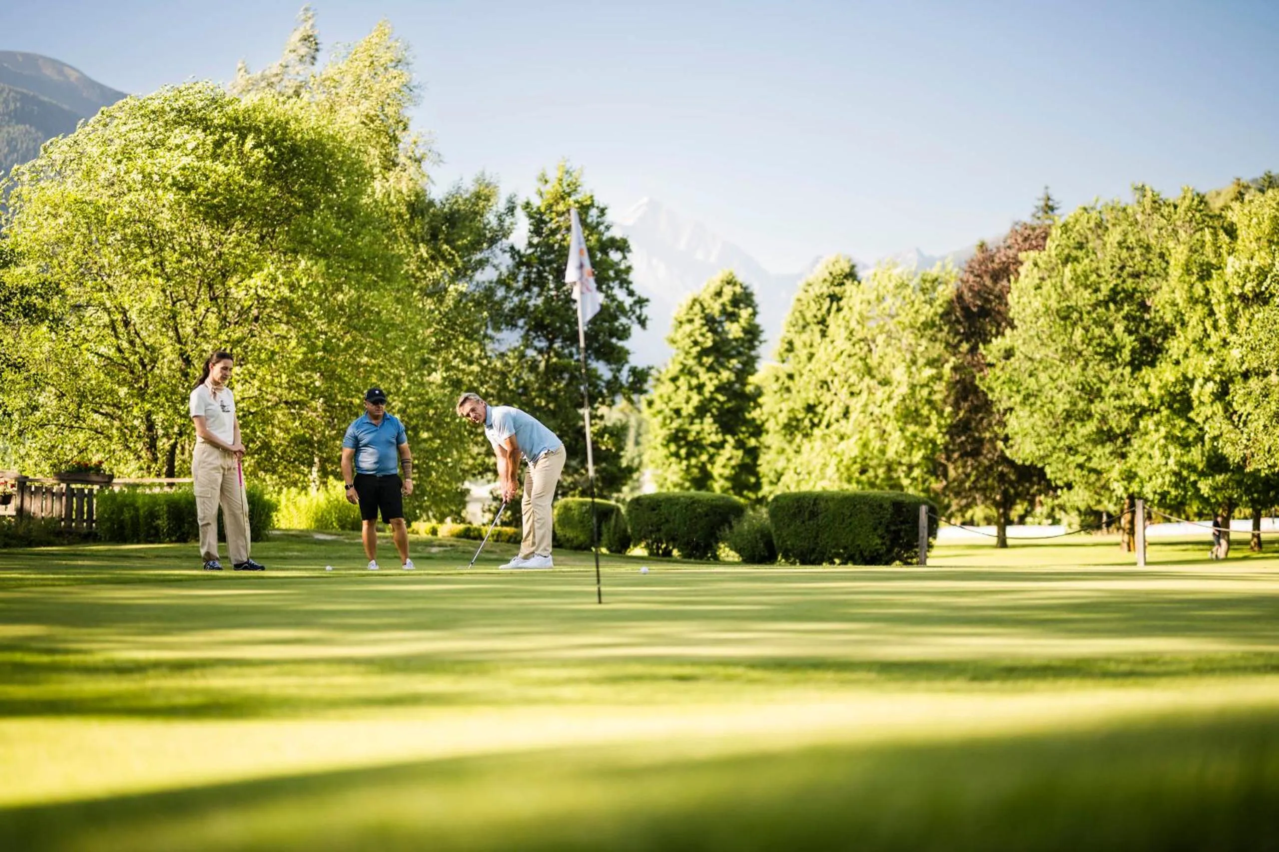 Golfcourse in Mirabell Dolomites Hotel - Luxury Ayurveda & Spa