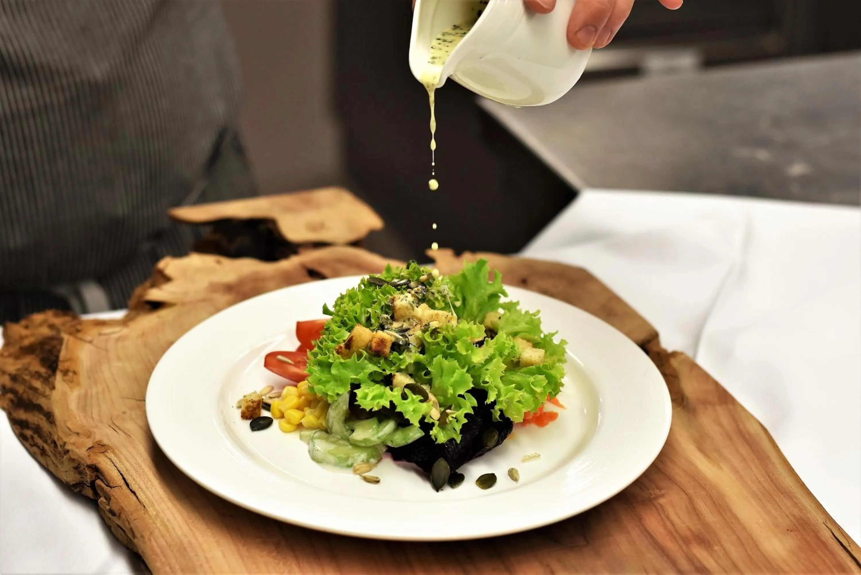 Food close-up in The Alpina Mountain Resort