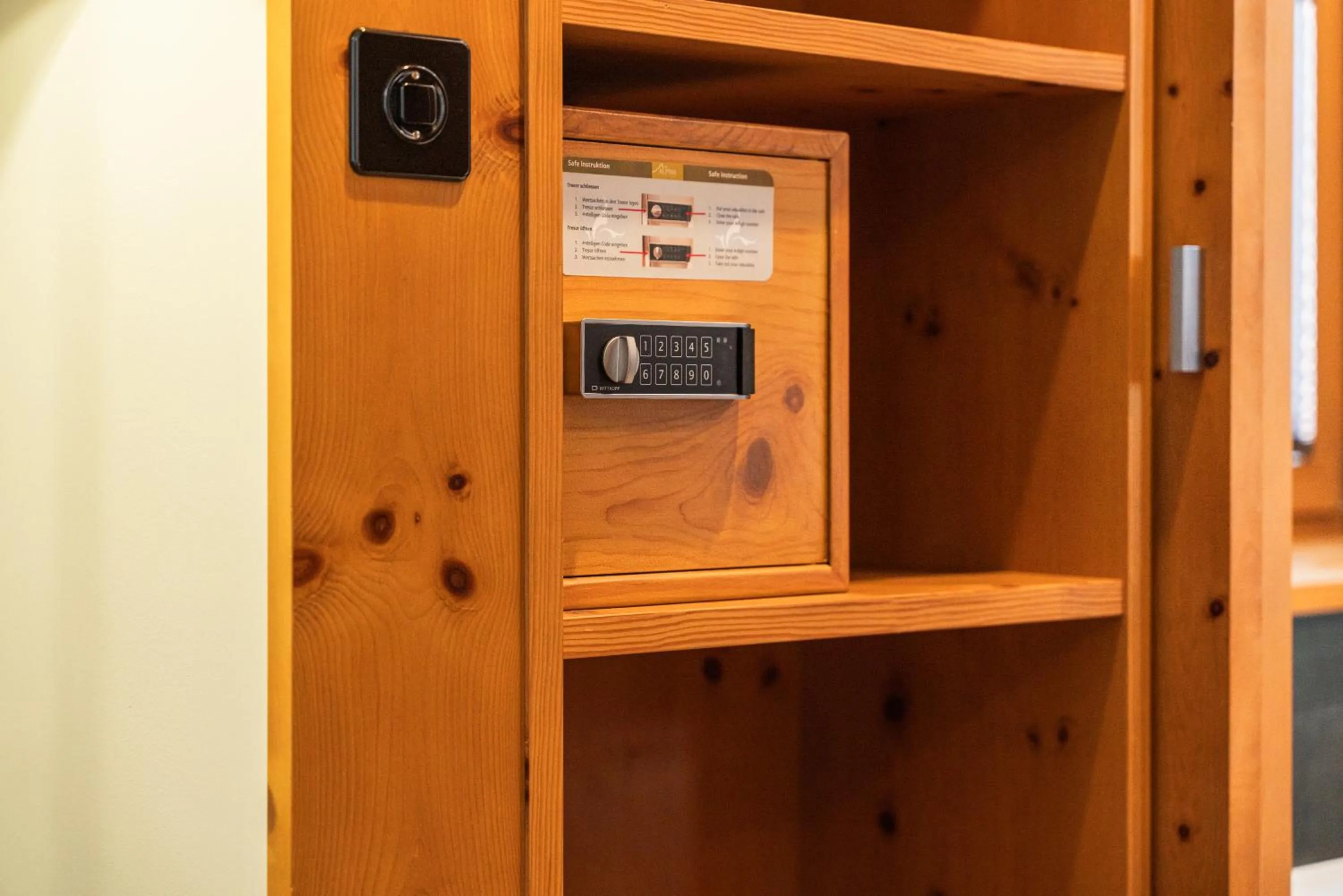 safe in The Alpina Mountain Resort