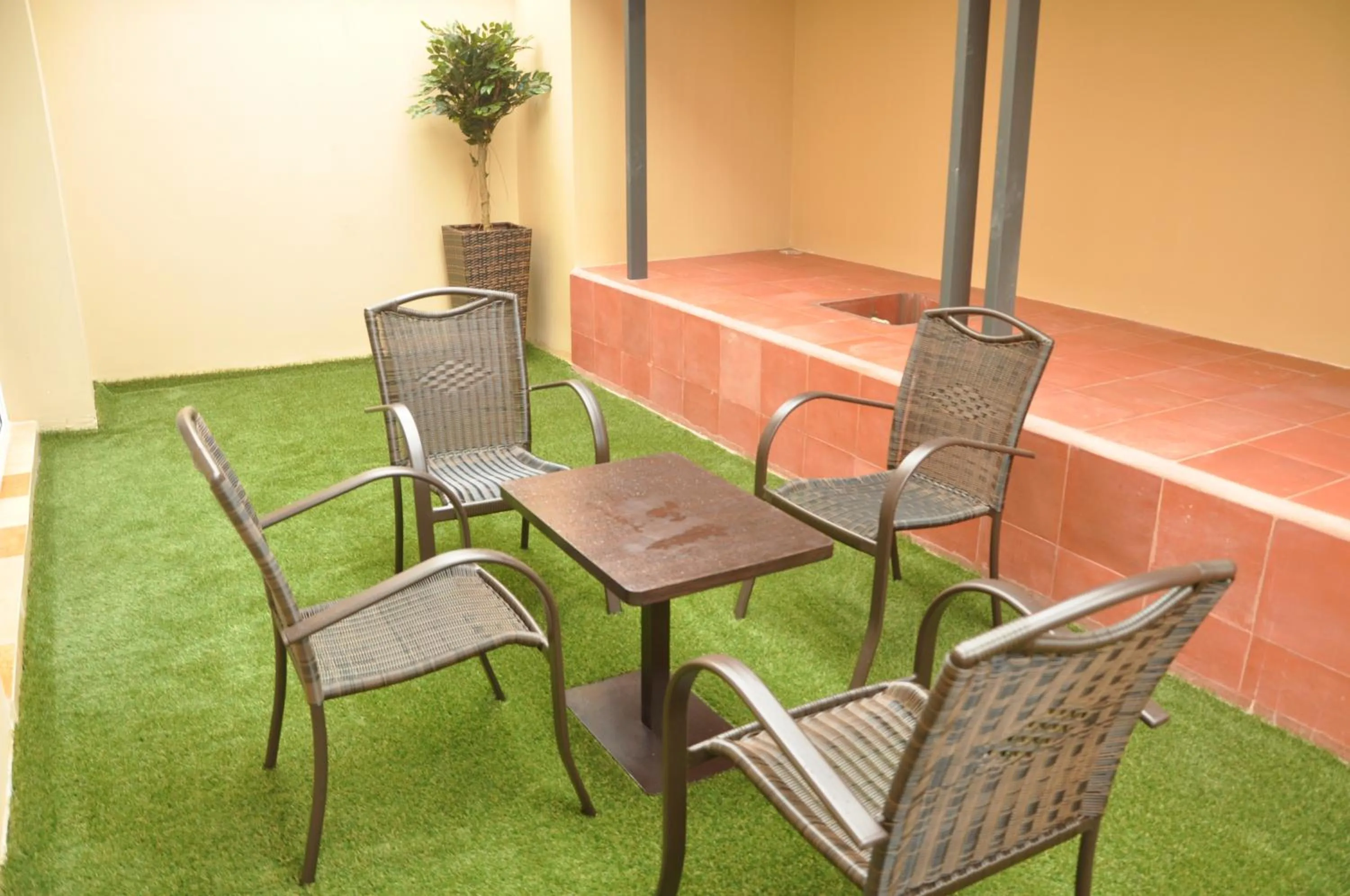 Garden view in Hotel Atrium