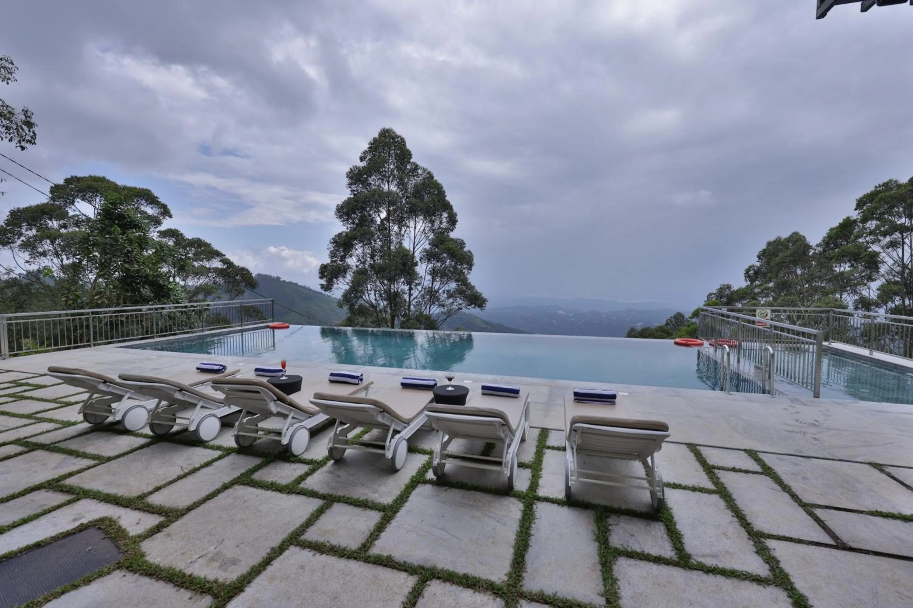 Swimming pool in Fragrant Nature Munnar - A Five Star Classified Hotel