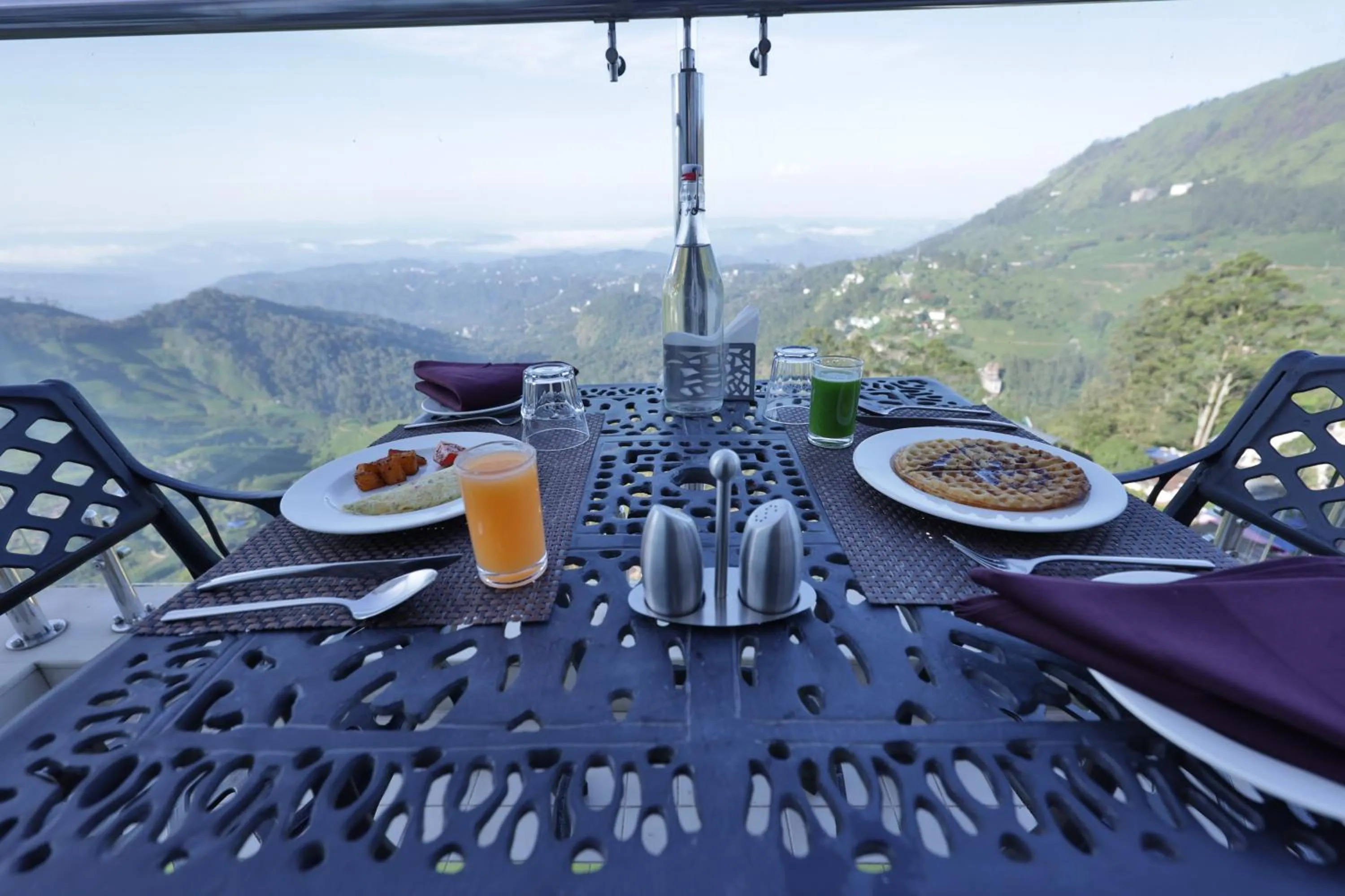 Breakfast in Fragrant Nature Munnar - A Five Star Classified Hotel