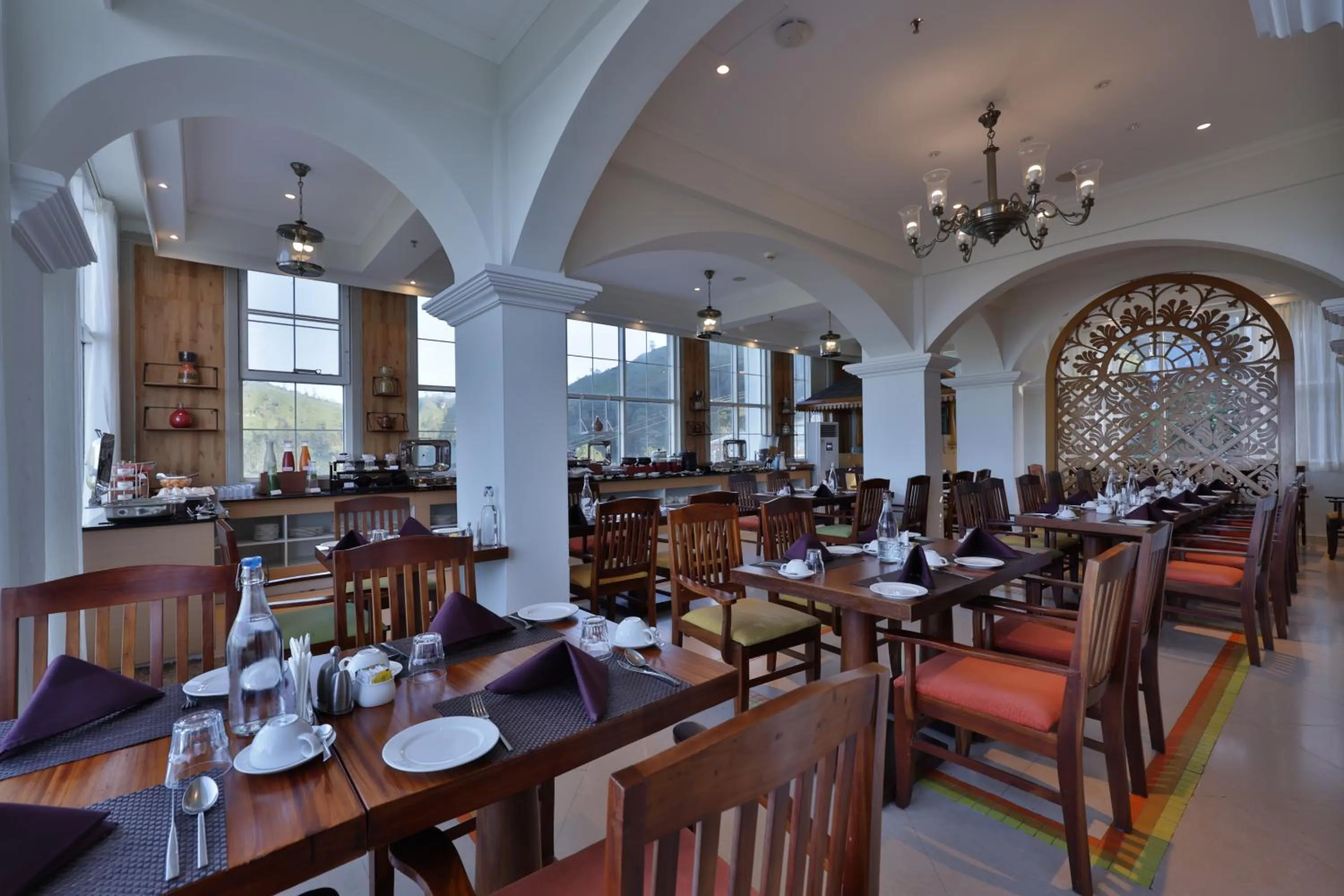 Restaurant/places to eat in Fragrant Nature Munnar - A Five Star Classified Hotel