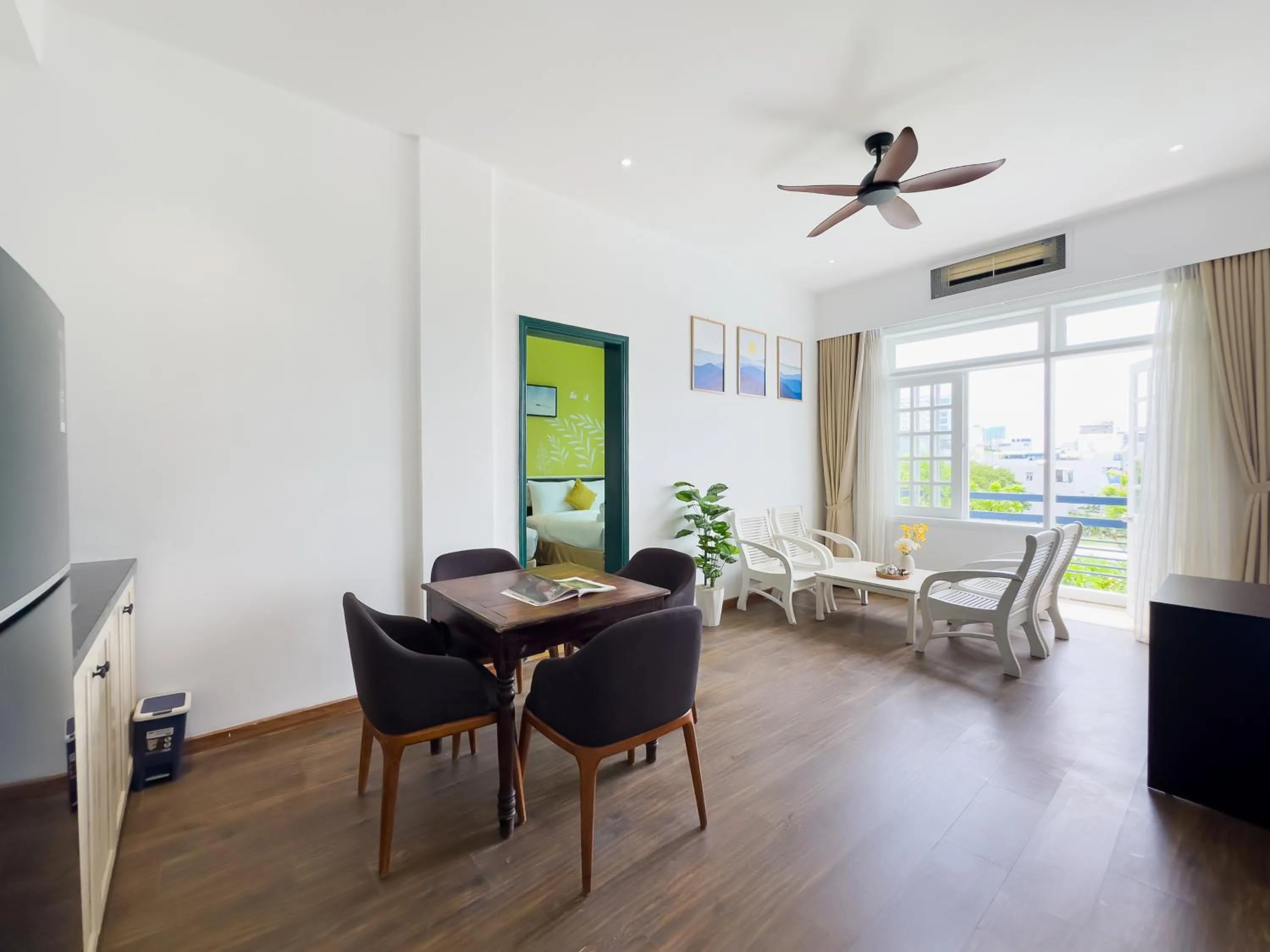 Living room in Sujet Beach Hotel and Apartment Danang by Haviland