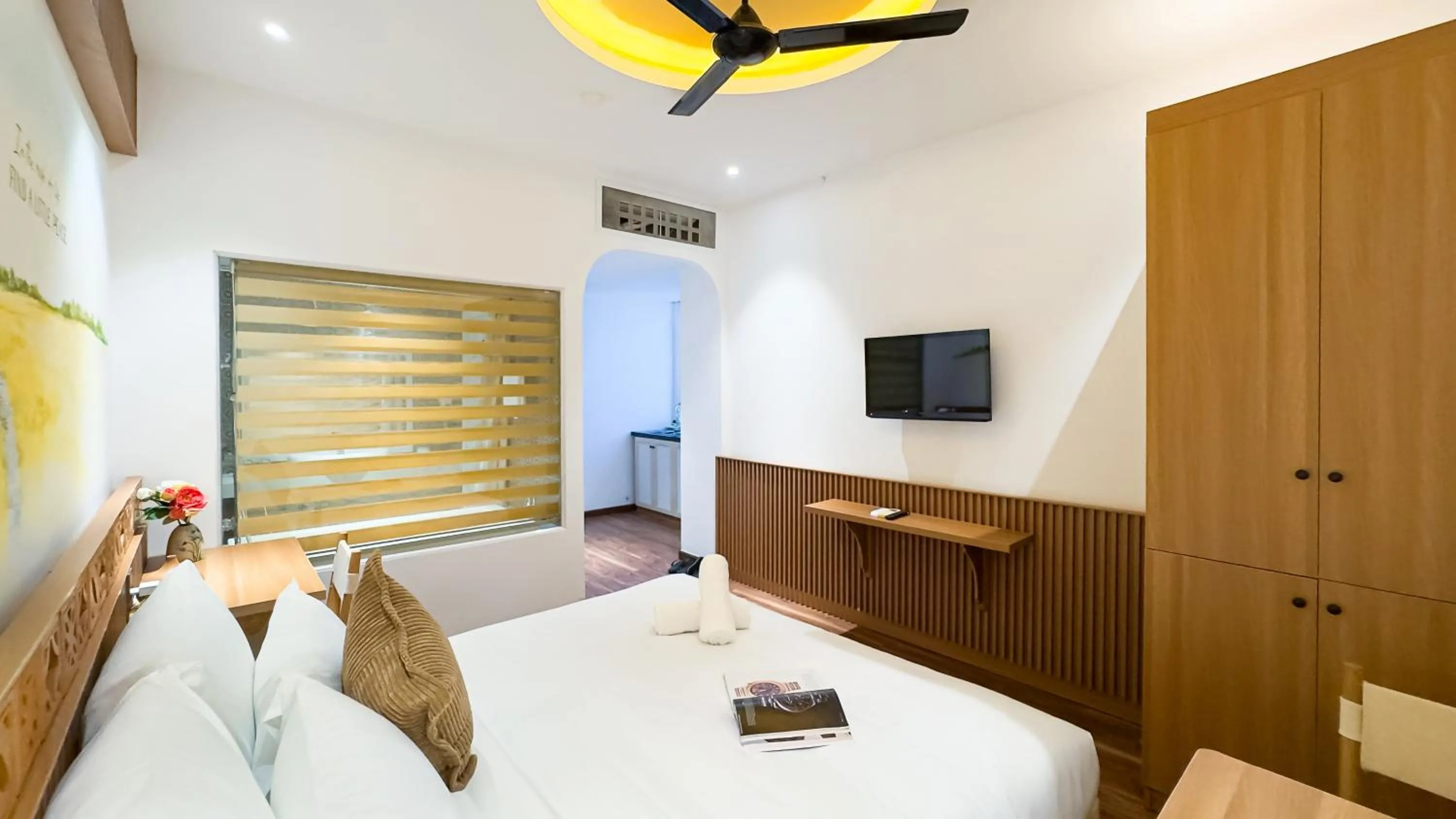 Bedroom, Bed in Sujet Beach Hotel and Apartment Danang by Haviland