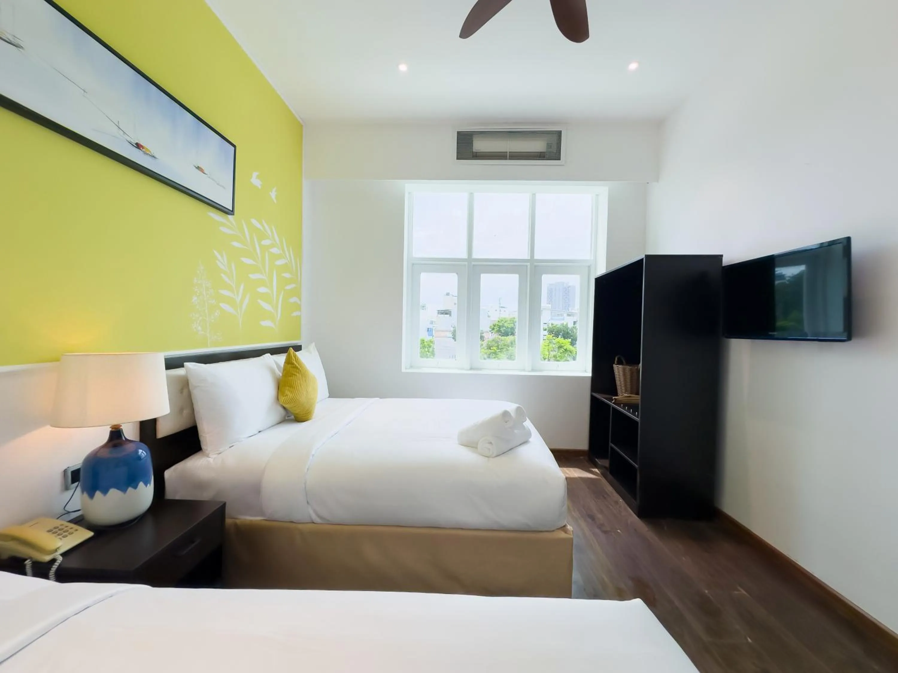 Bedroom, Bed in Sujet Beach Hotel and Apartment Danang by Haviland