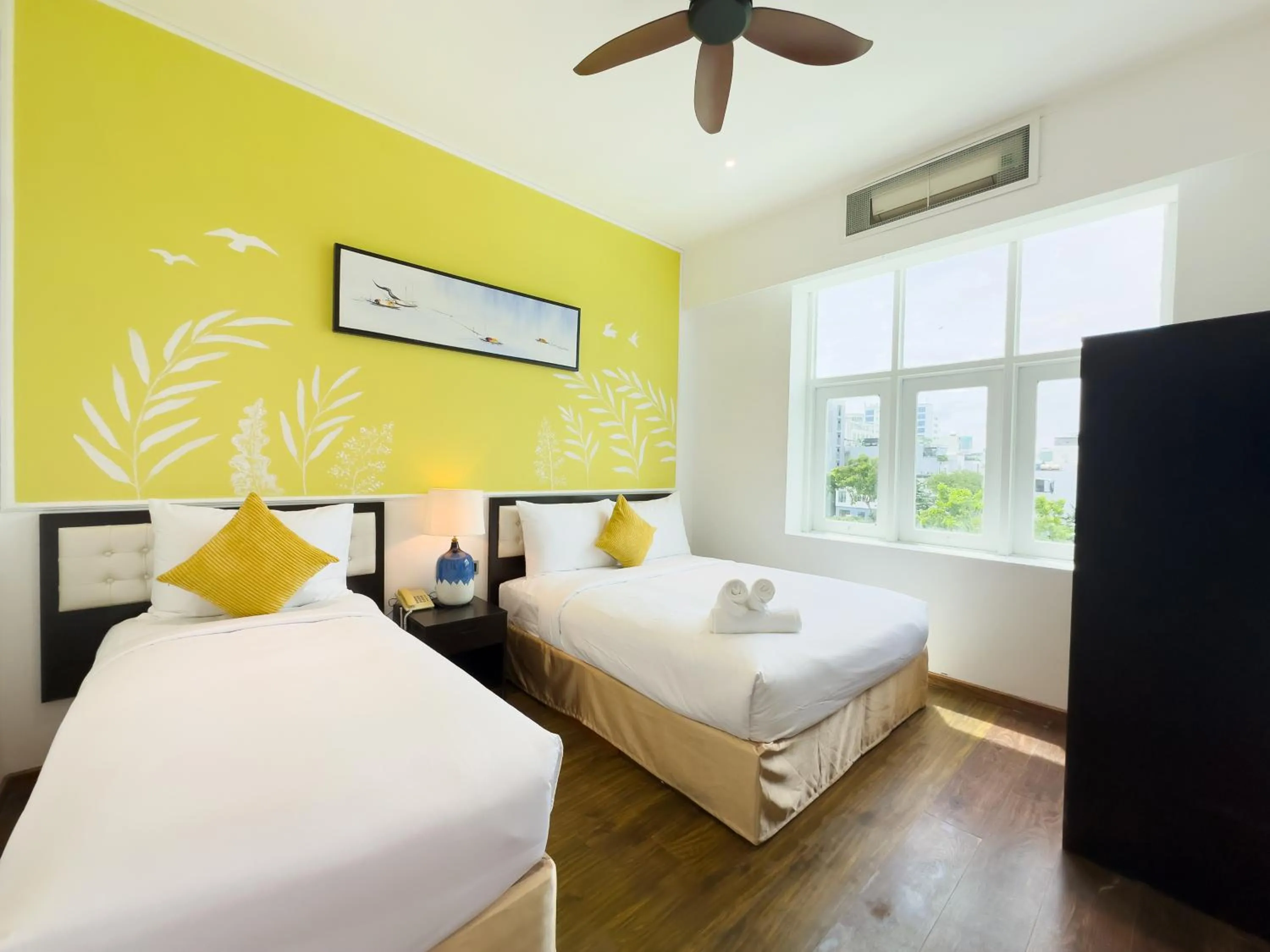 Bedroom, Bed in Sujet Beach Hotel and Apartment Danang by Haviland