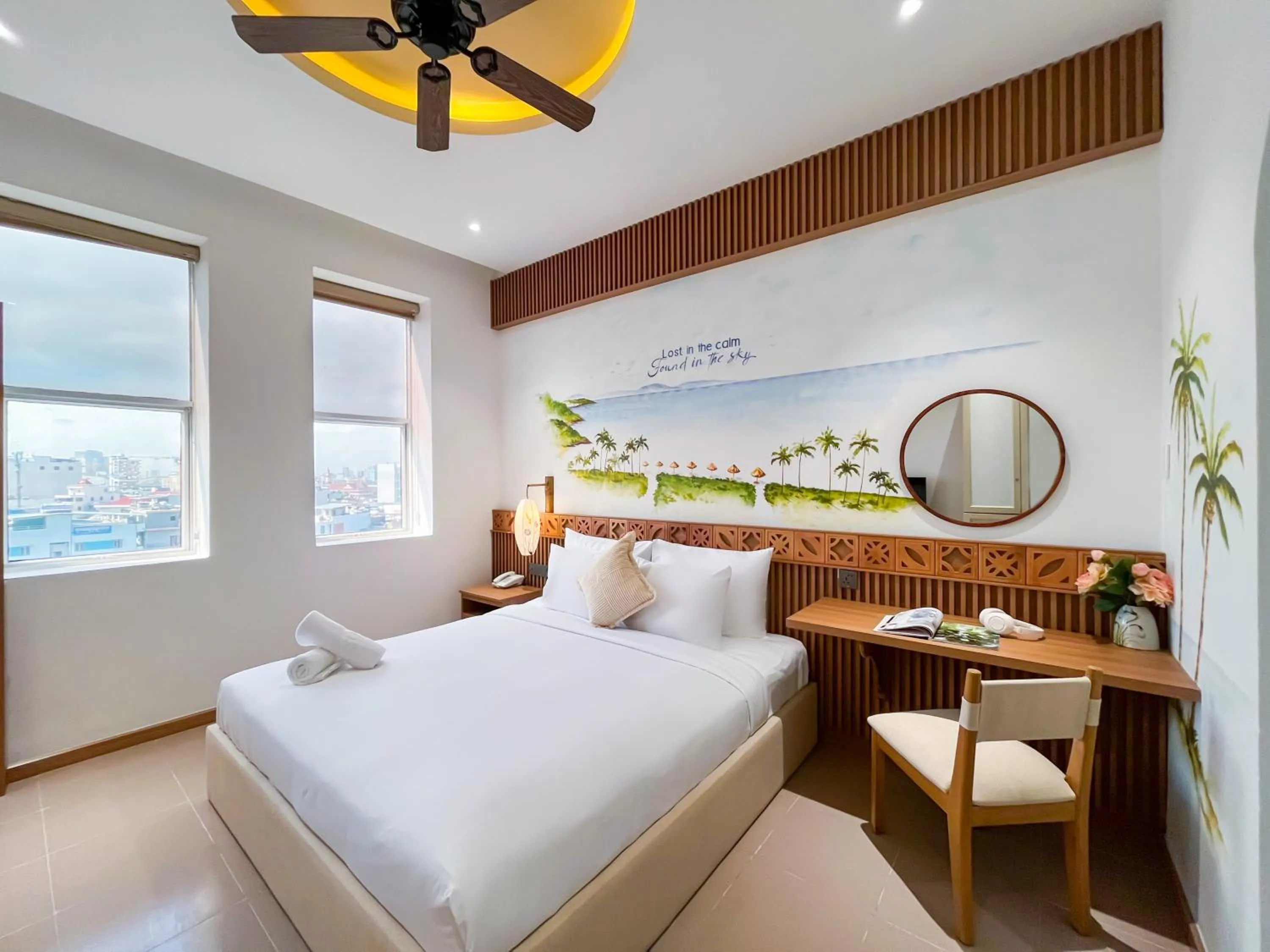 Bedroom, Bed in Sujet Beach Hotel and Apartment Danang by Haviland