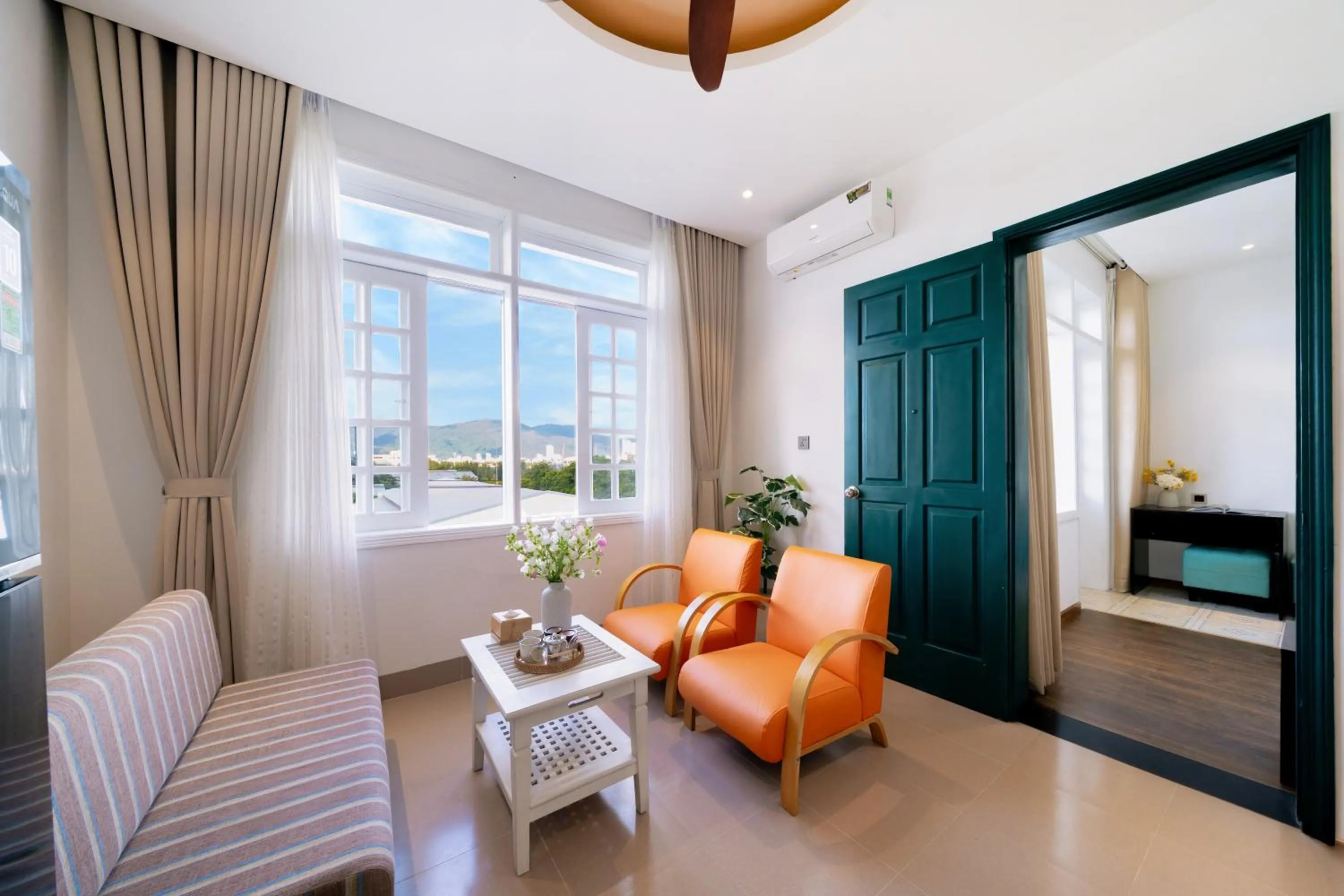 Living room in Sujet Beach Hotel and Apartment Danang by Haviland
