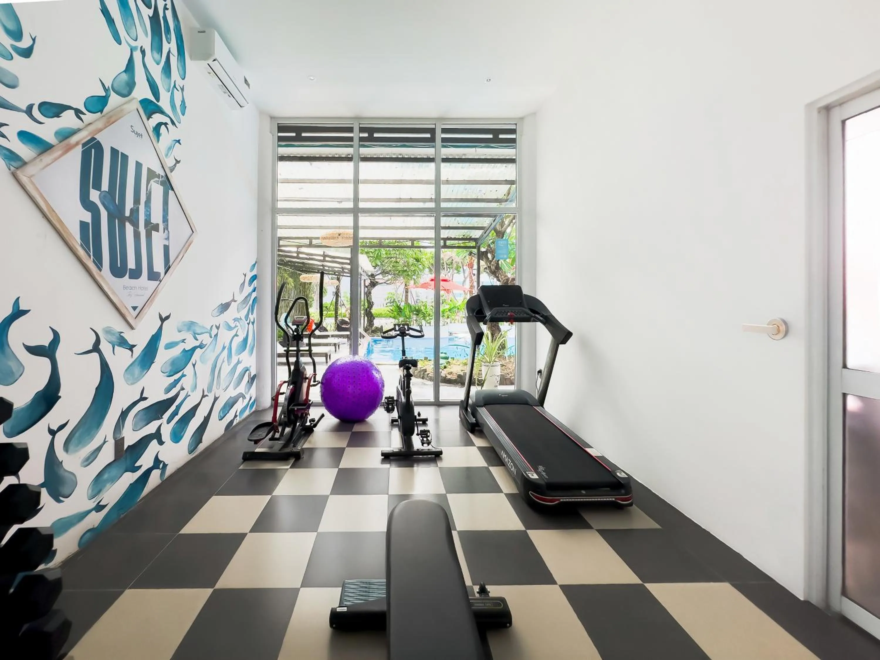 Fitness centre/facilities in Sujet Beach Hotel and Apartment Danang by Haviland
