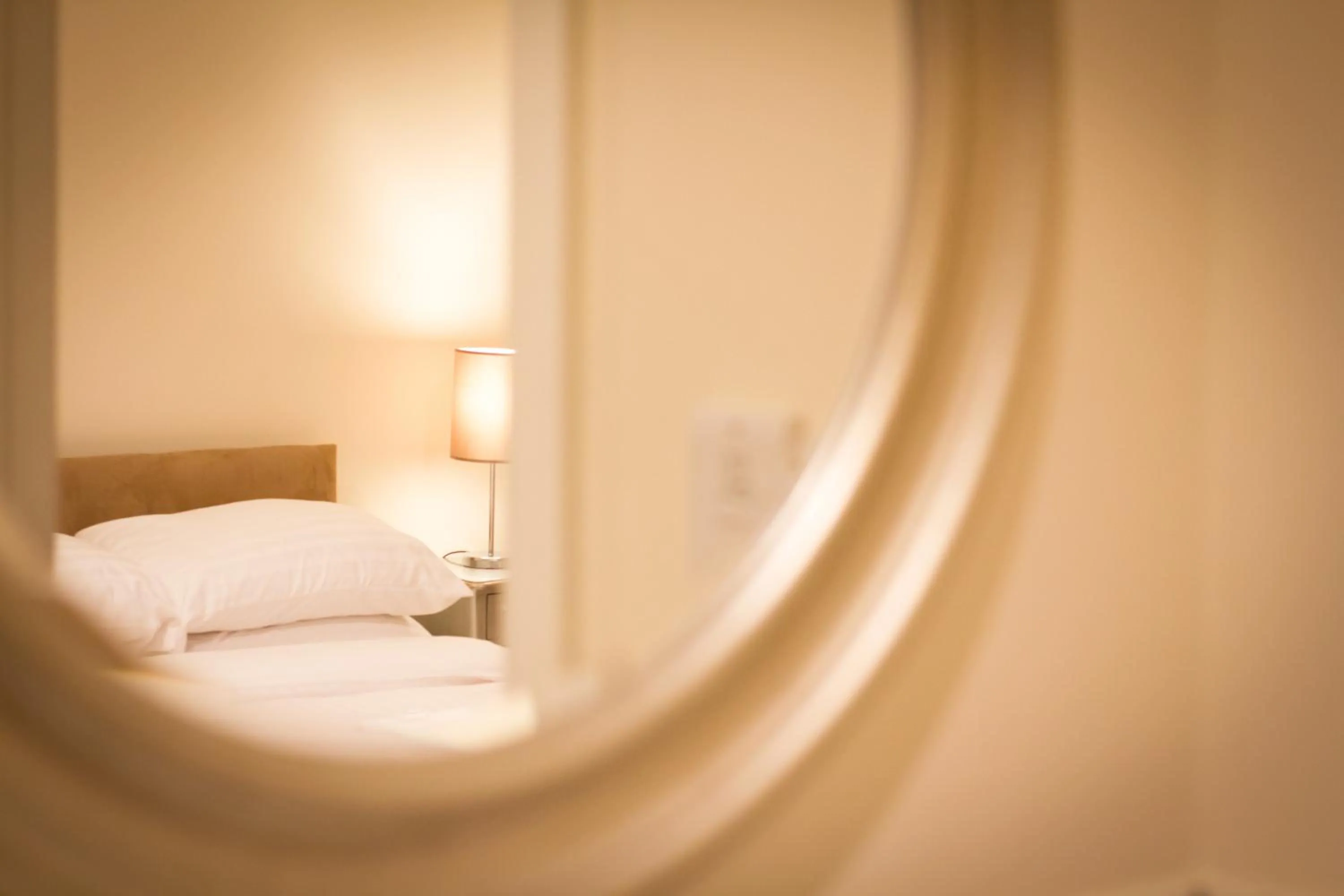 Decorative detail, Bed in Fair Oak House Exeter Airport
