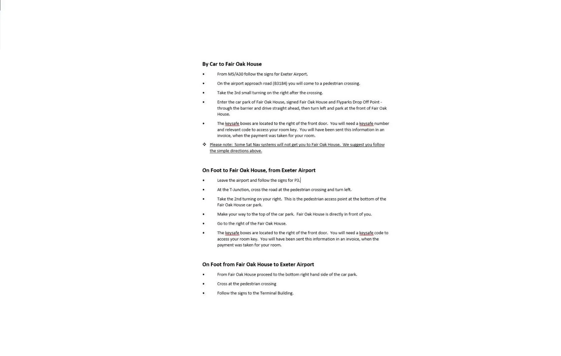 Other in Fair Oak House Exeter Airport