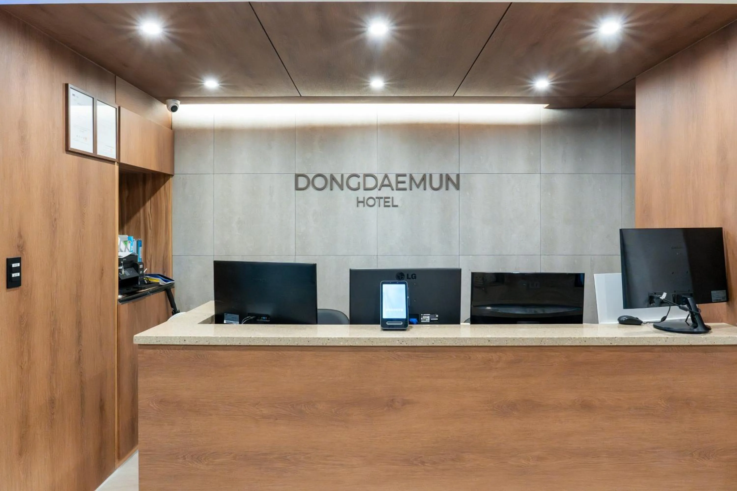 Lobby or reception in Dongdaemun Tourist Hotel