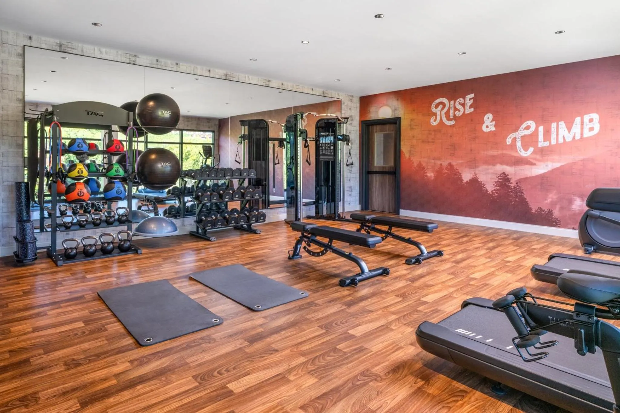 Fitness centre/facilities in Hotel Indigo Gatlinburg Downtown by IHG