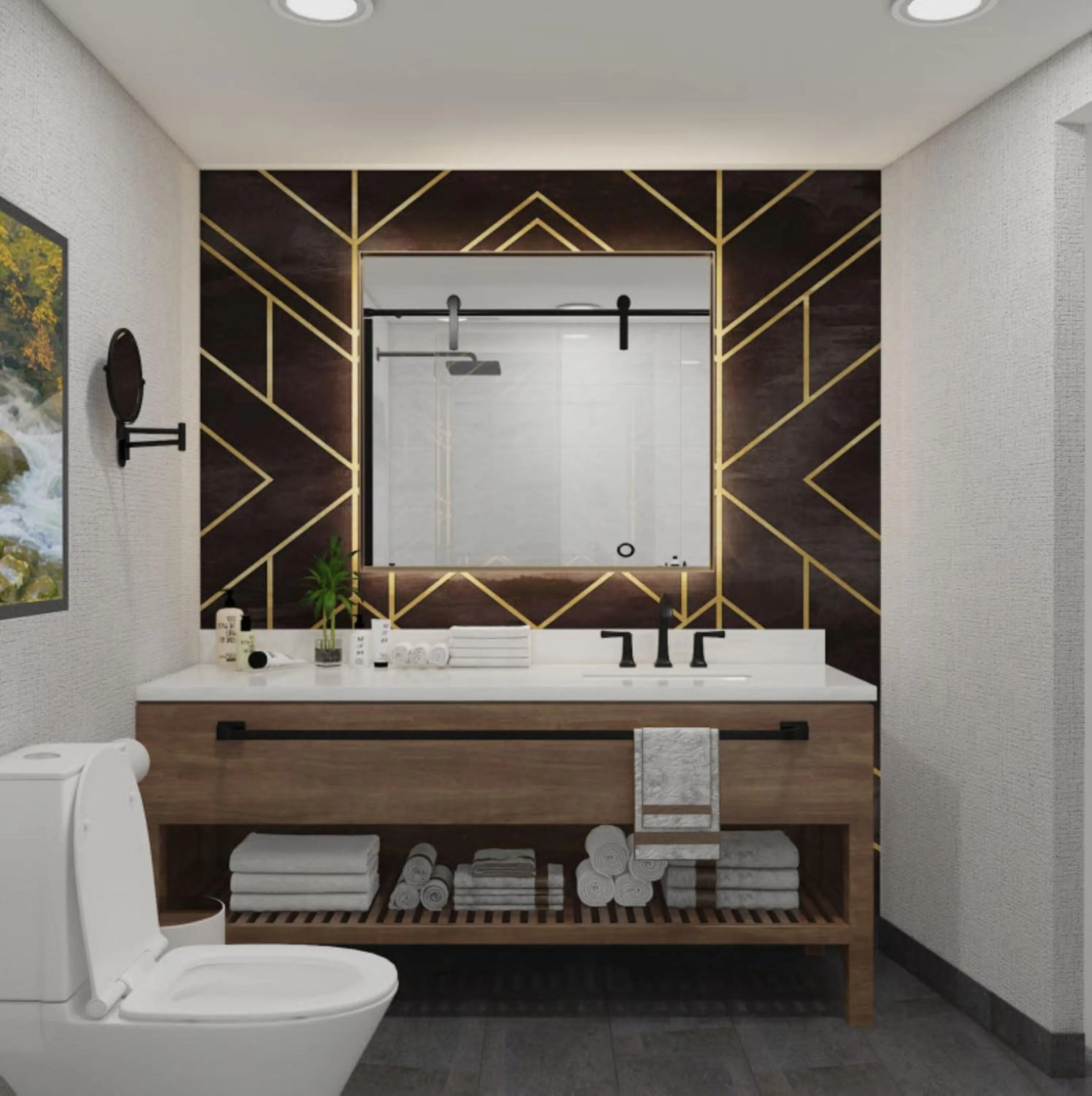 Bathroom in Hotel Indigo Gatlinburg Downtown by IHG