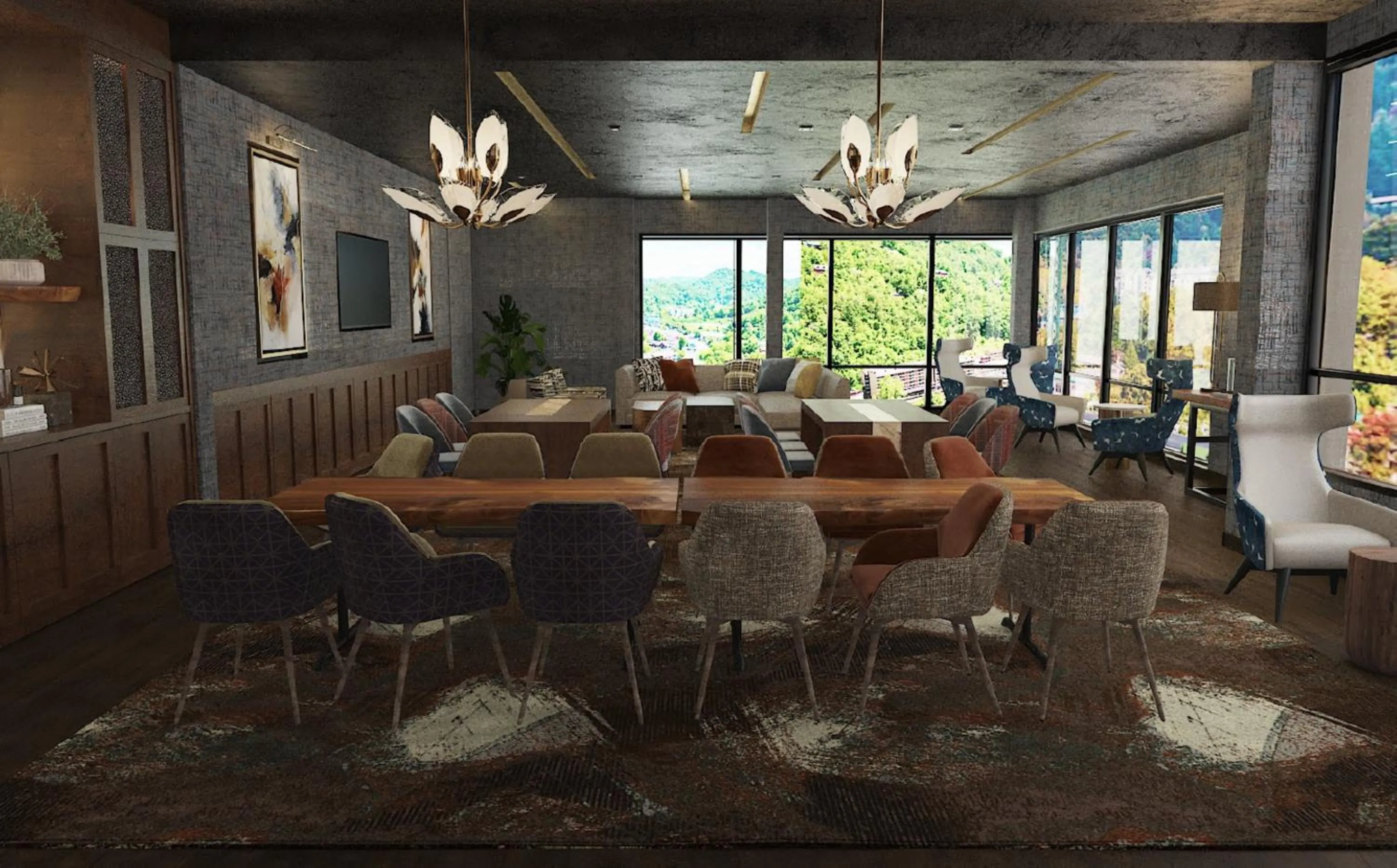 Meeting/conference room in Hotel Indigo Gatlinburg Downtown by IHG