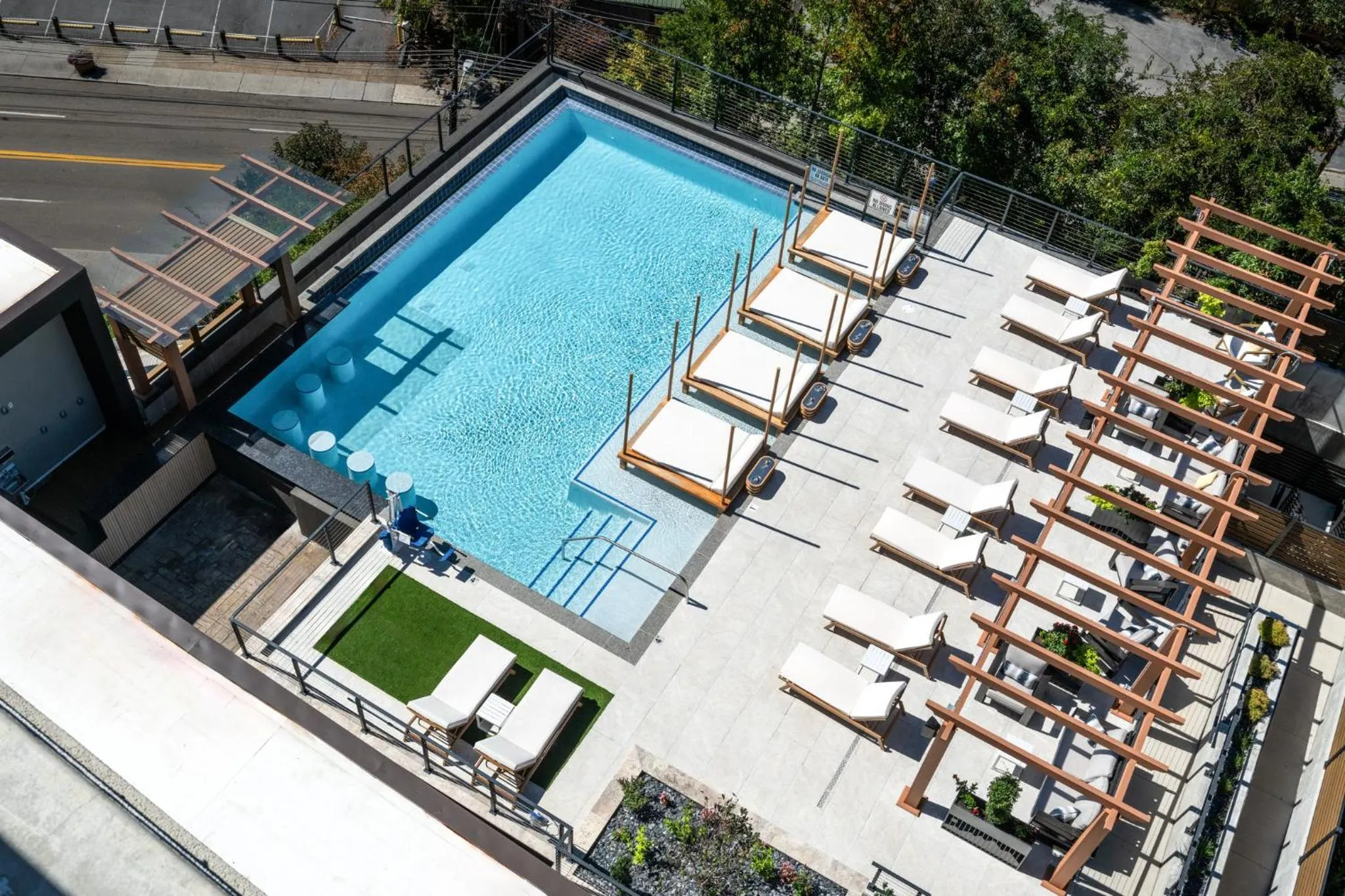 Swimming pool in Hotel Indigo Gatlinburg Downtown by IHG