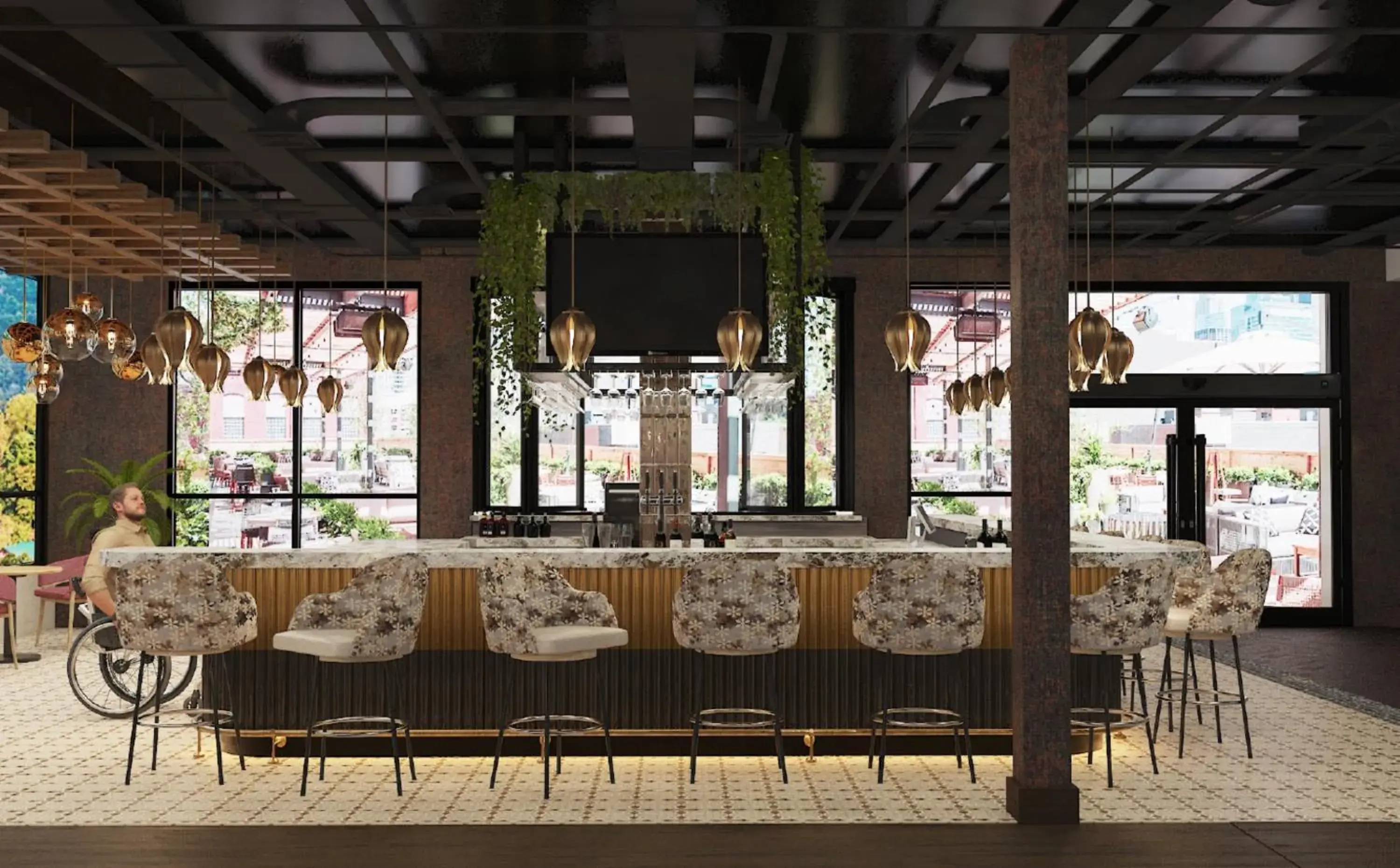 Lounge or bar in Hotel Indigo Gatlinburg Downtown by IHG Lounge or bar in Hotel Indigo Gatlinburg Downtown by IHG