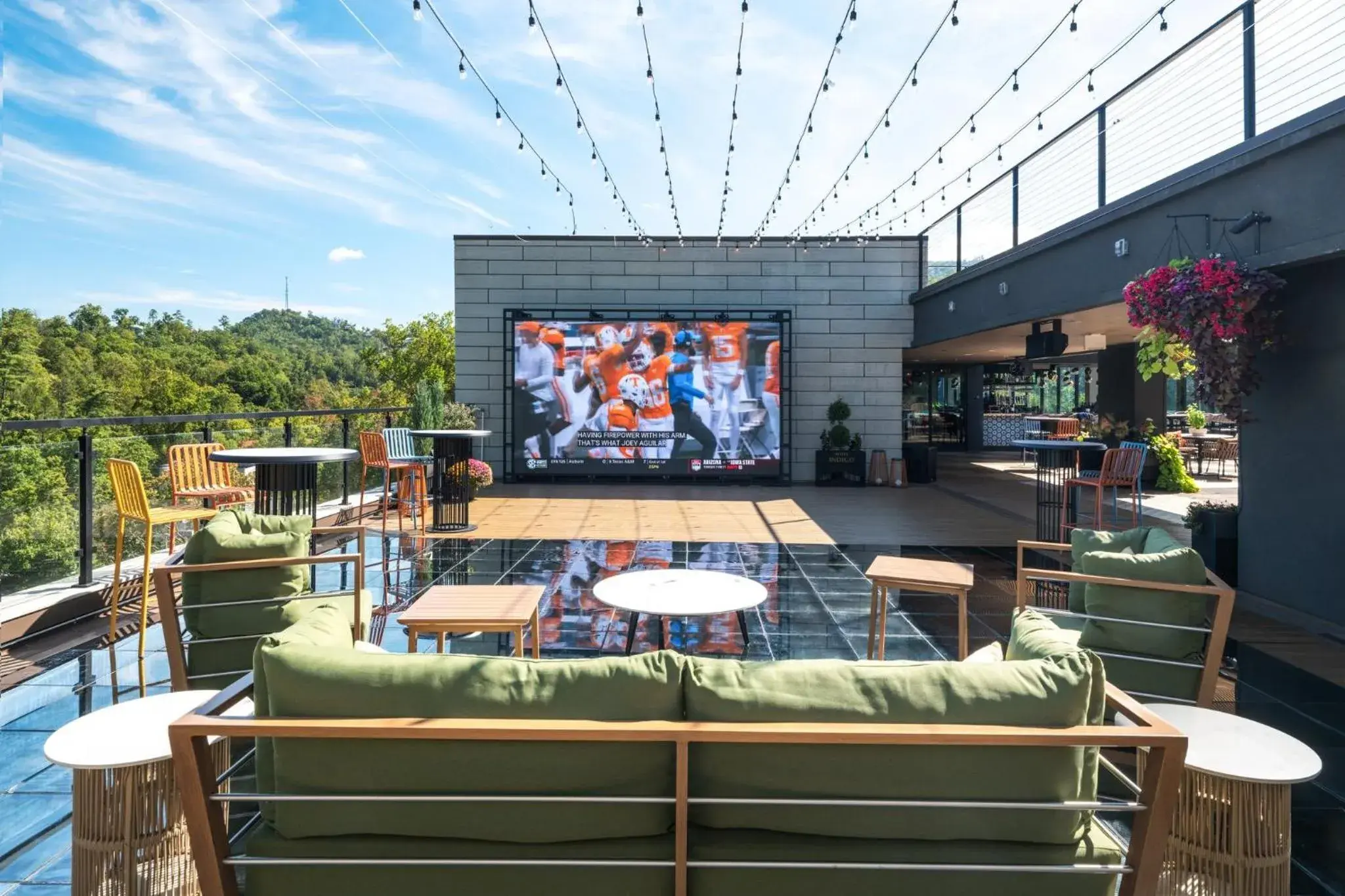 Lobby or reception in Hotel Indigo Gatlinburg Downtown by IHG Lobby or reception in Hotel Indigo Gatlinburg Downtown by IHG