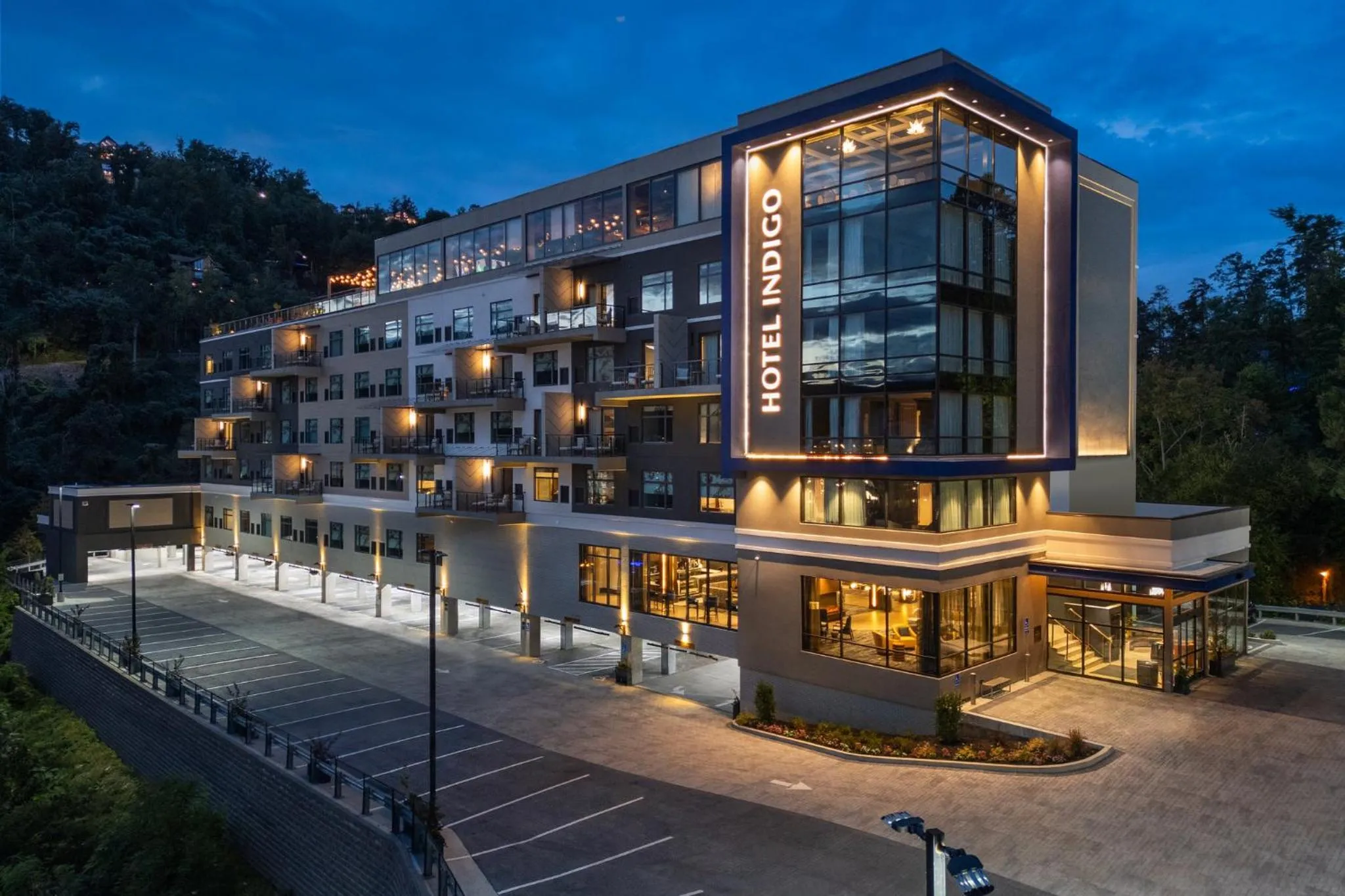 Property building in Hotel Indigo Gatlinburg Downtown by IHG
