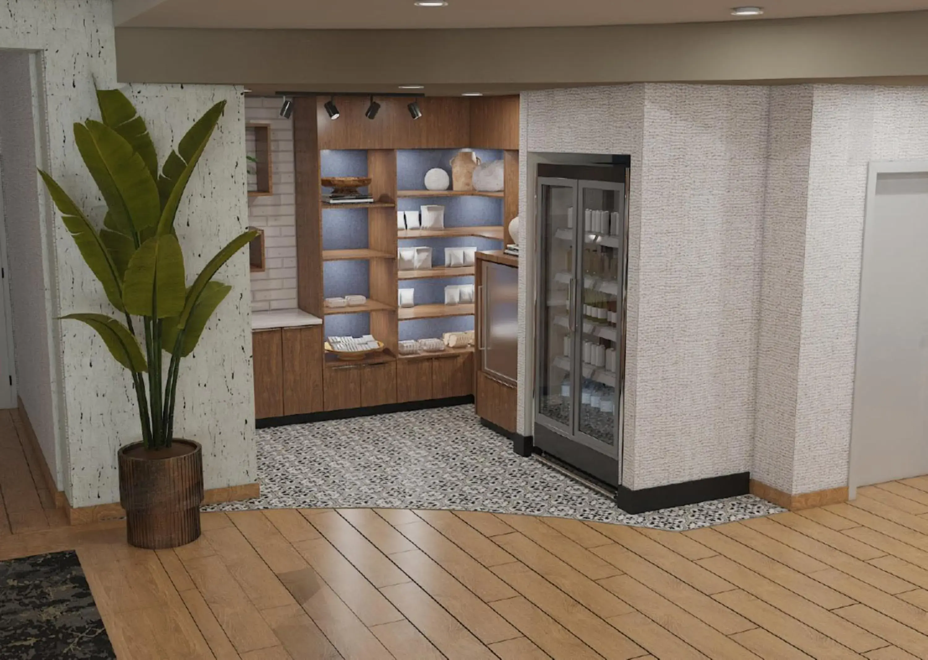 Lobby or reception in Hotel Indigo Gatlinburg Downtown by IHG Lobby or reception in Hotel Indigo Gatlinburg Downtown by IHG